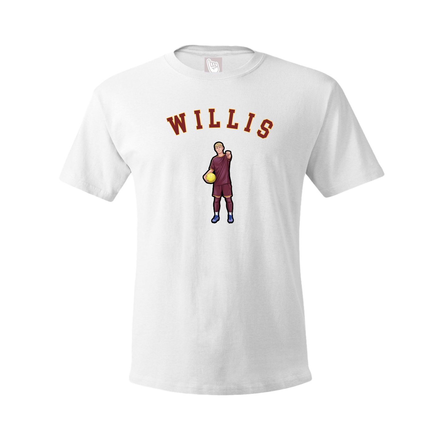 Youth Tee — Shirsey Arch in White