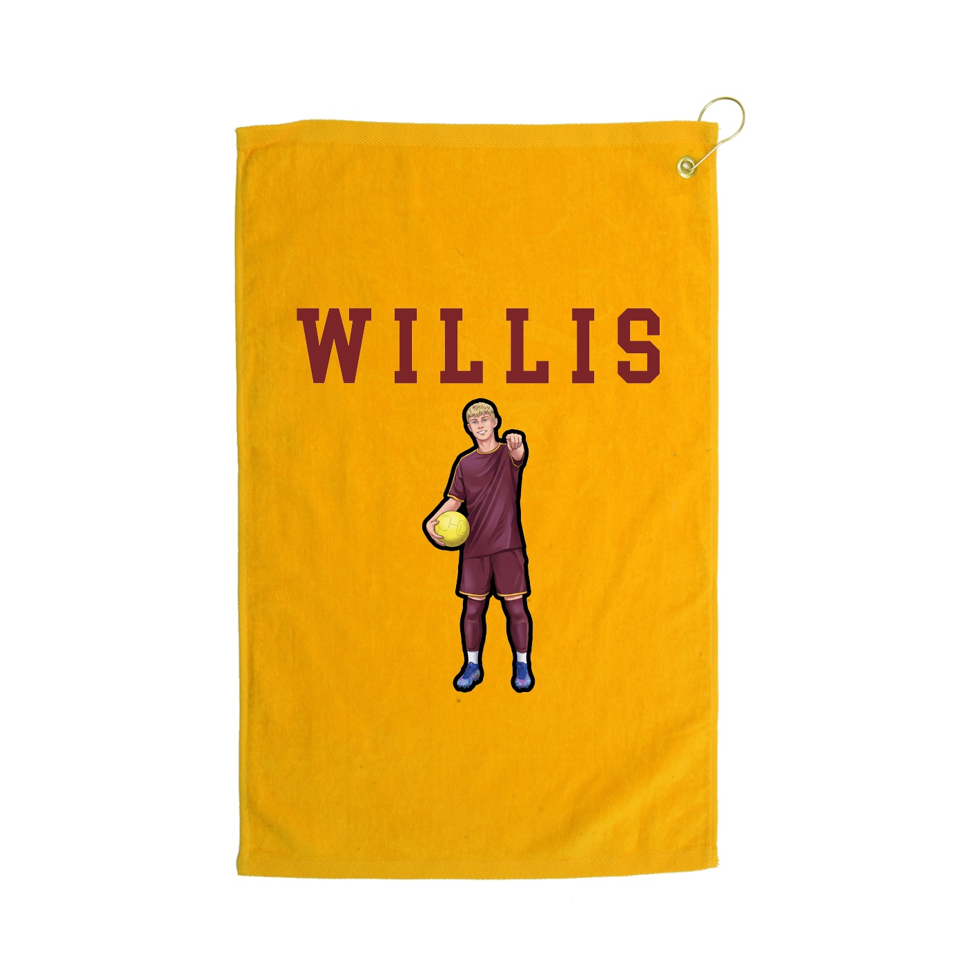 Golf Towel — Shirsey in Gold