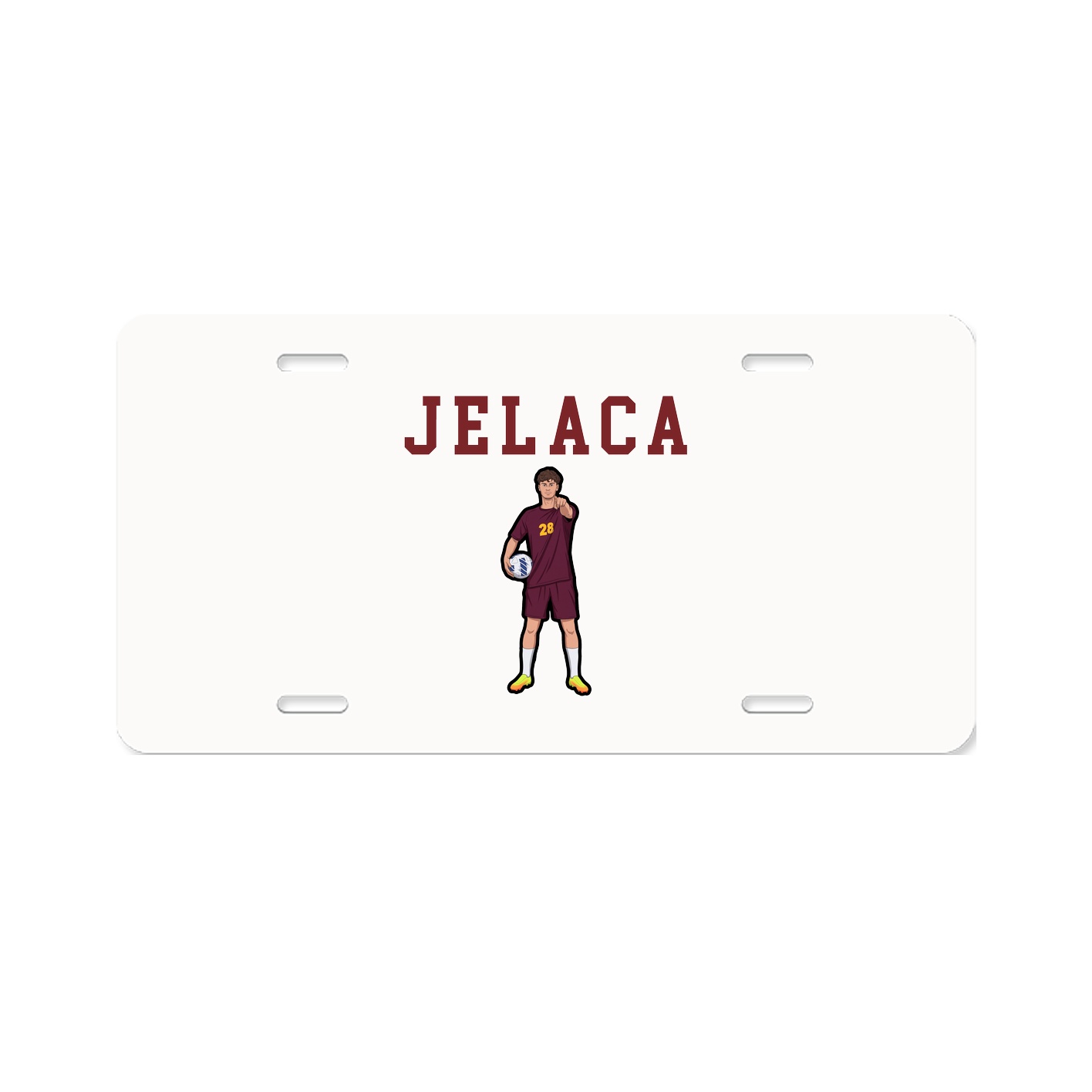 License Plate — Shirsey in Classic