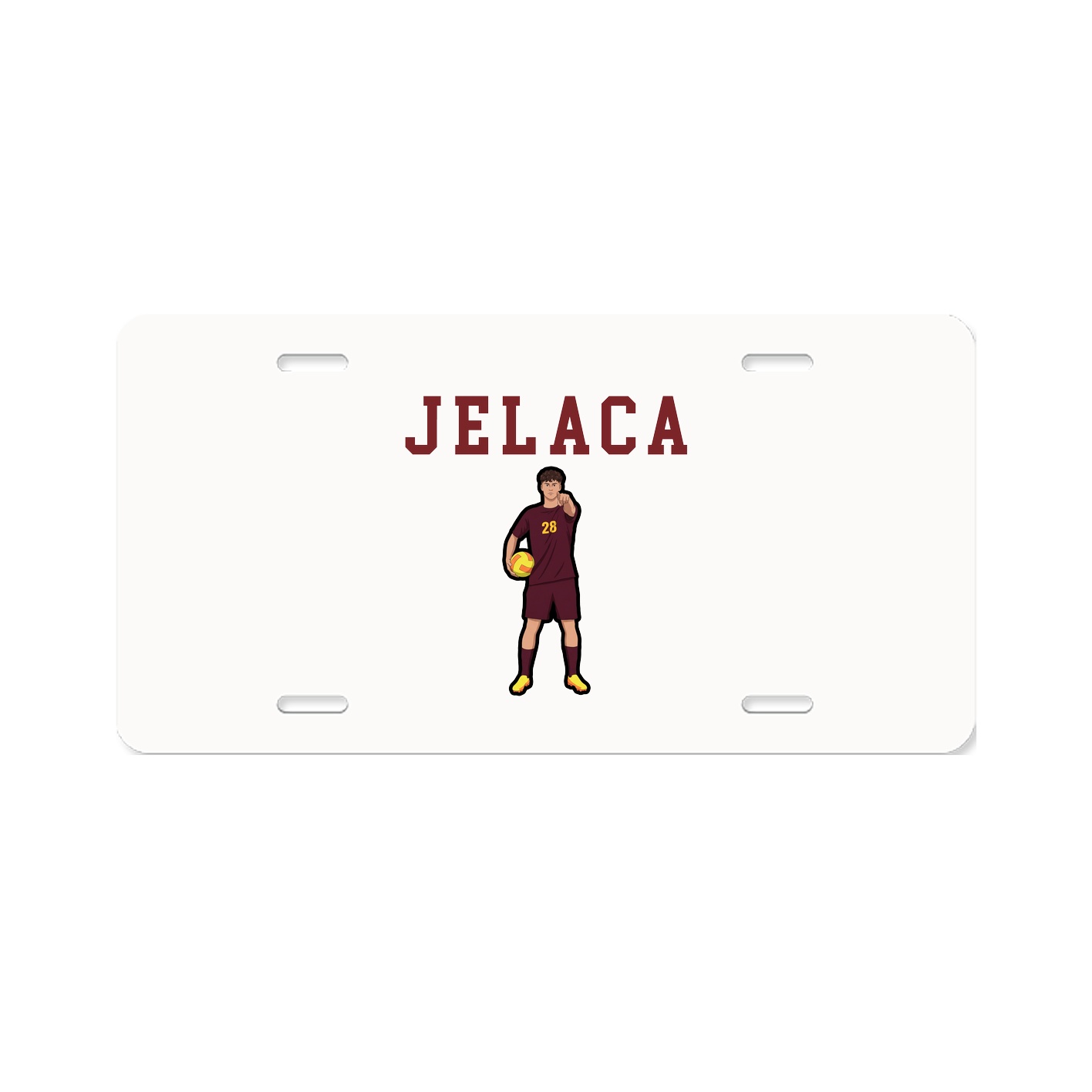 License Plate — Shirsey in Classic