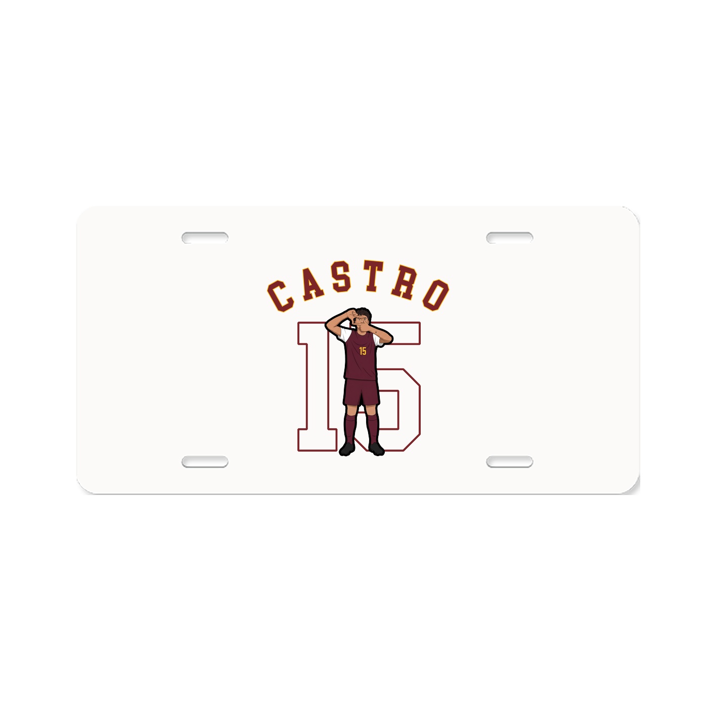 License Plate — Shirsey Arch in Classic