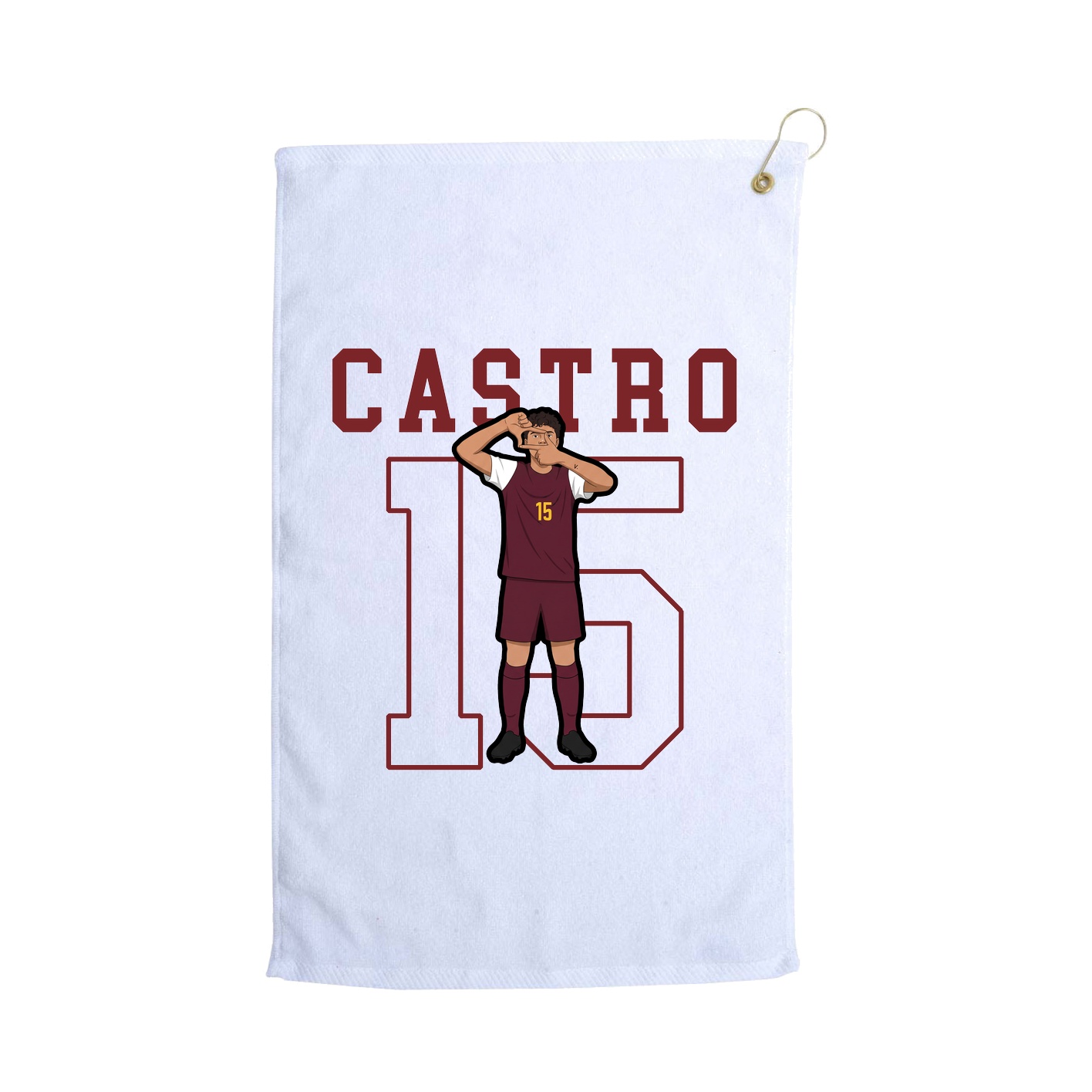 Golf Towel — Shirsey in White
