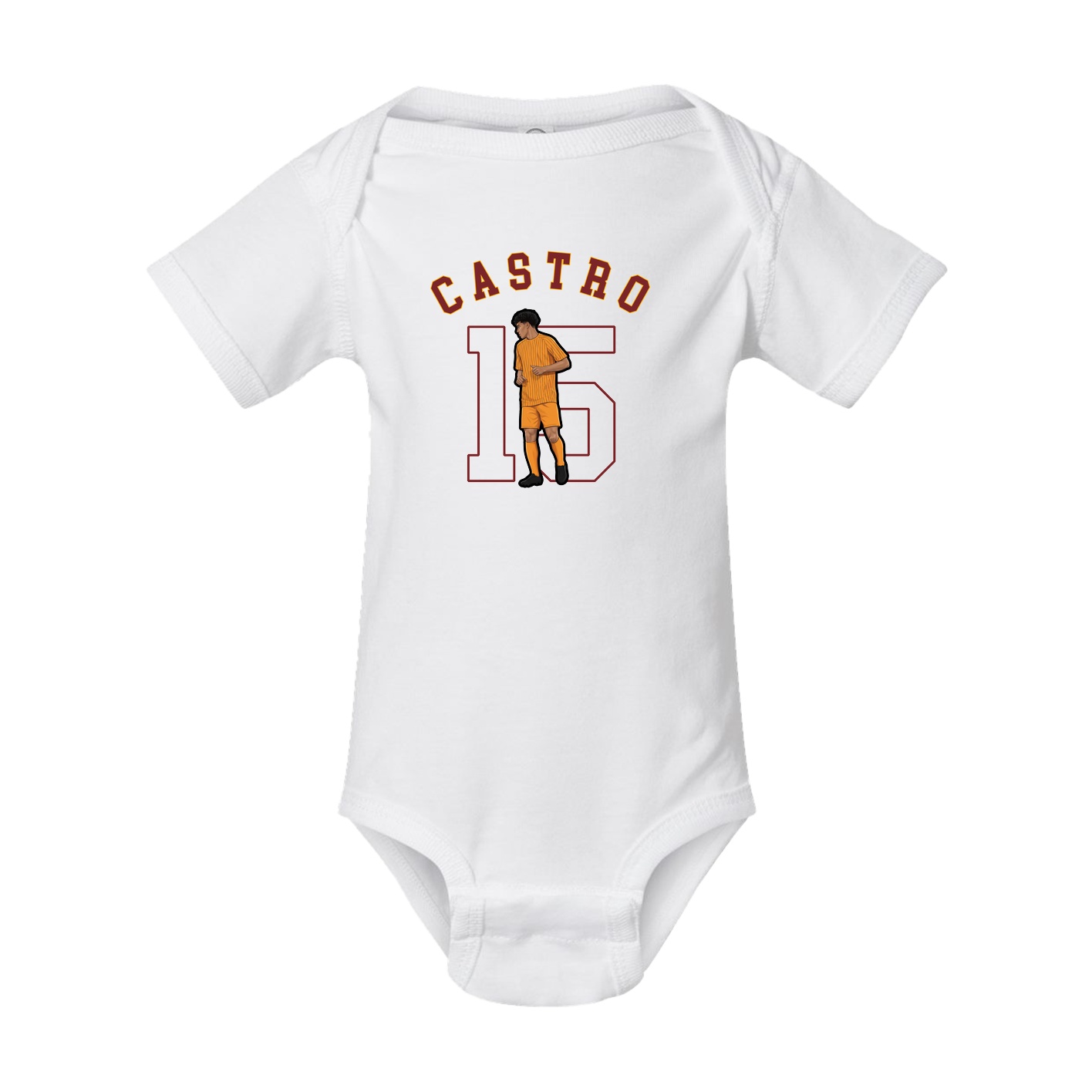 Baby Onesie — Shirsey Arch in White