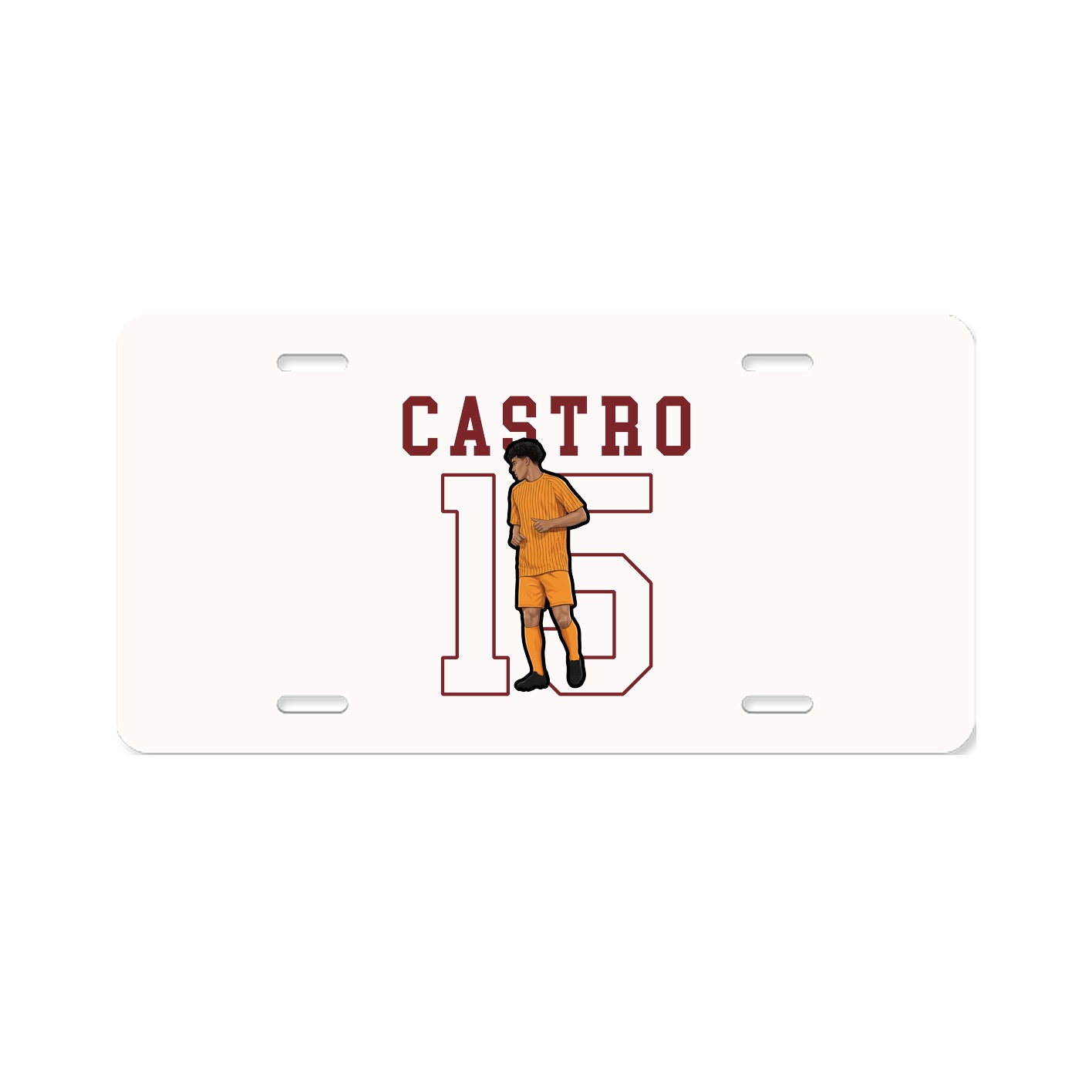 Aluminum License Plate