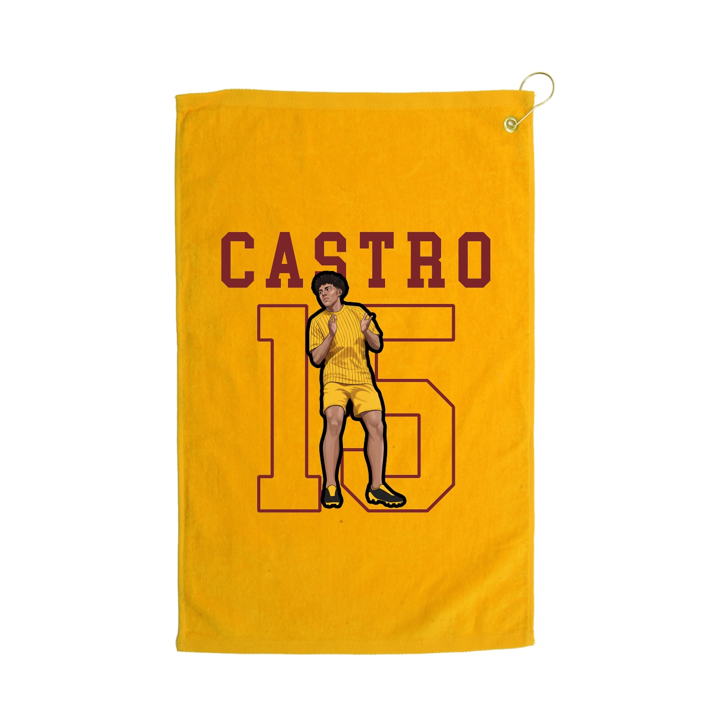 Golf Towel — Shirsey in Gold