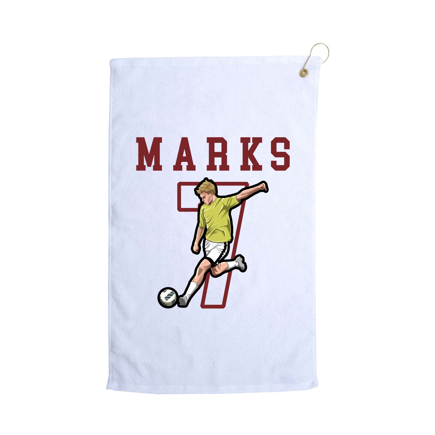 Golf Towel — Shirsey in White
