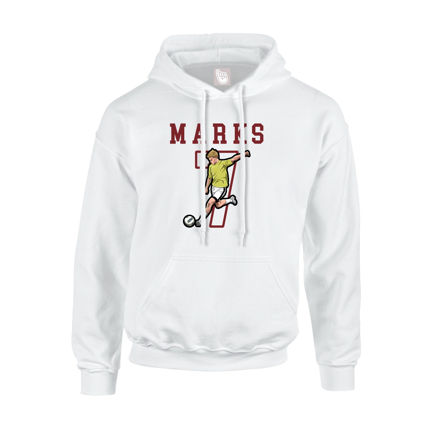 Youth Hoodie — Shirsey in White