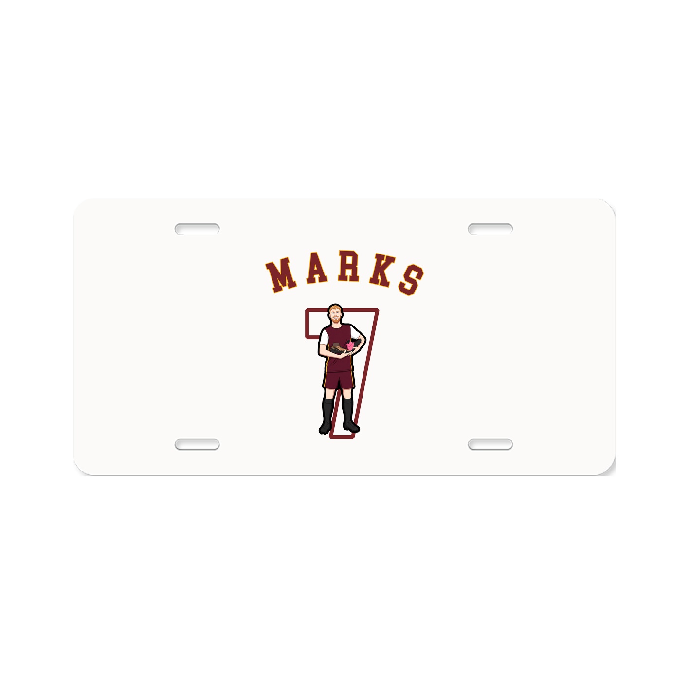 License Plate — Shirsey Arch in Classic