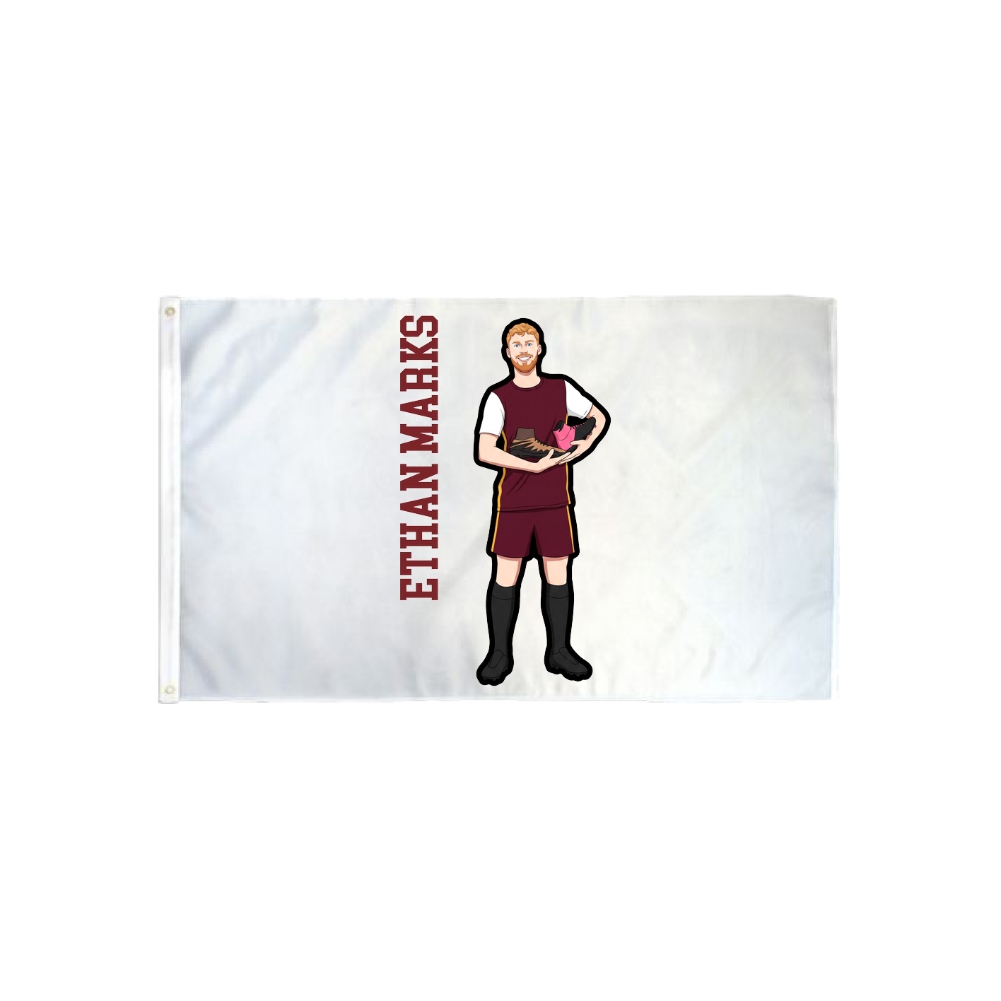 3x5 Flag — Name Vertical in Classic