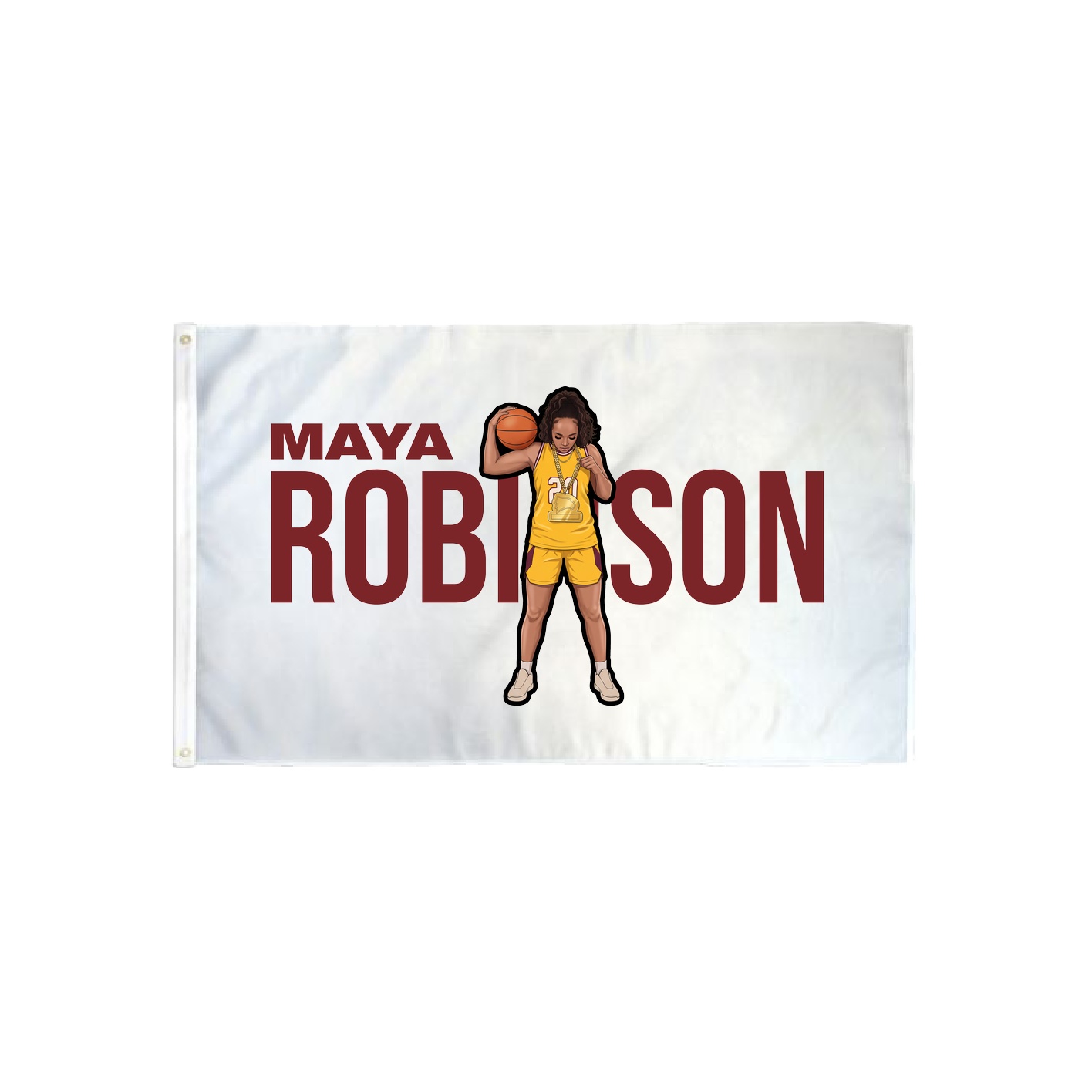 3x5 Flag — Player Name in Classic