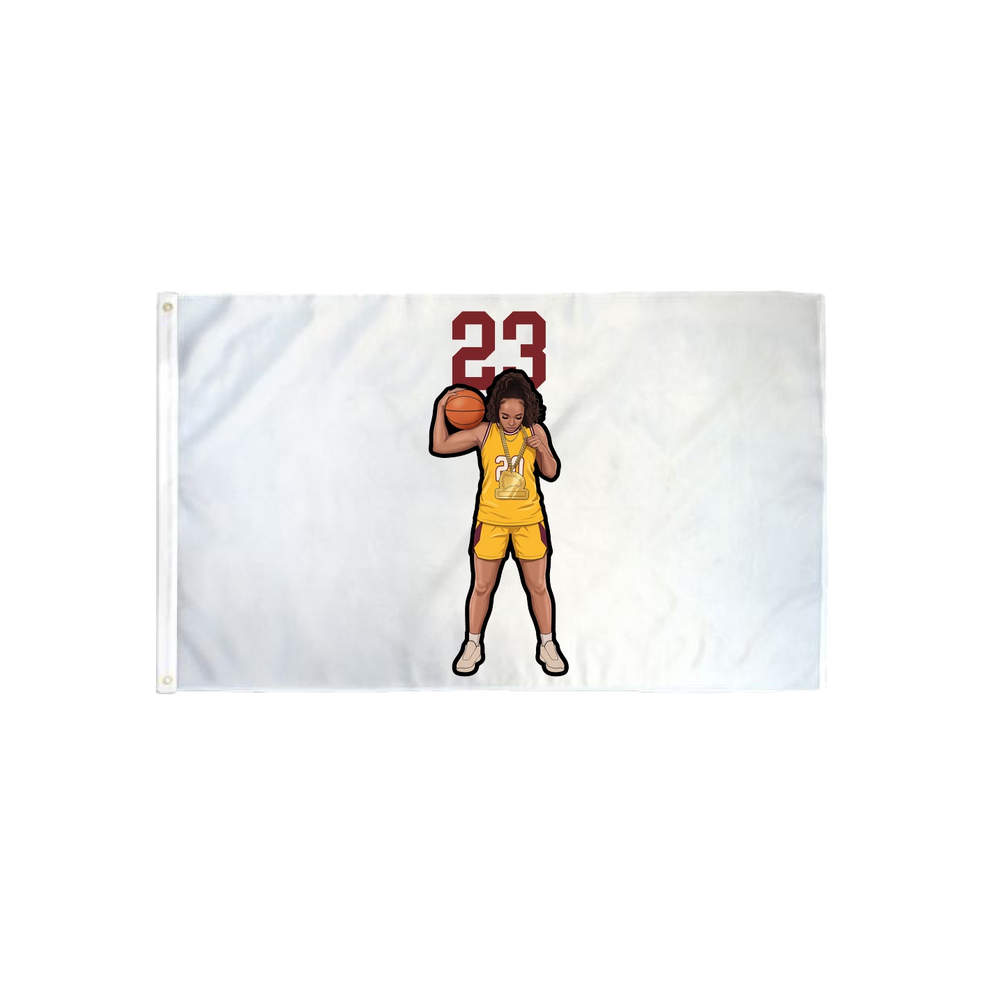 3x5 Flag — Number Top in Classic