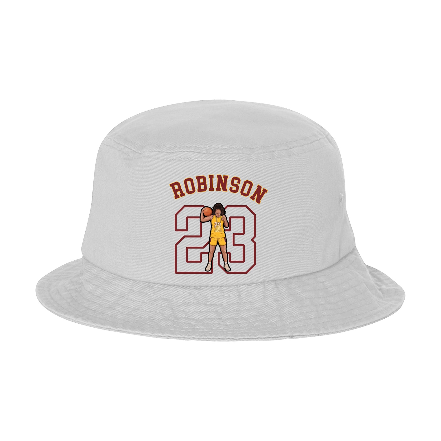 Bucket Cap — Shirsey Arch in White