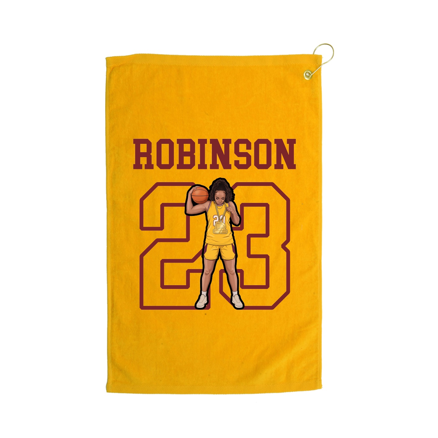 Golf Towel — Shirsey in Gold