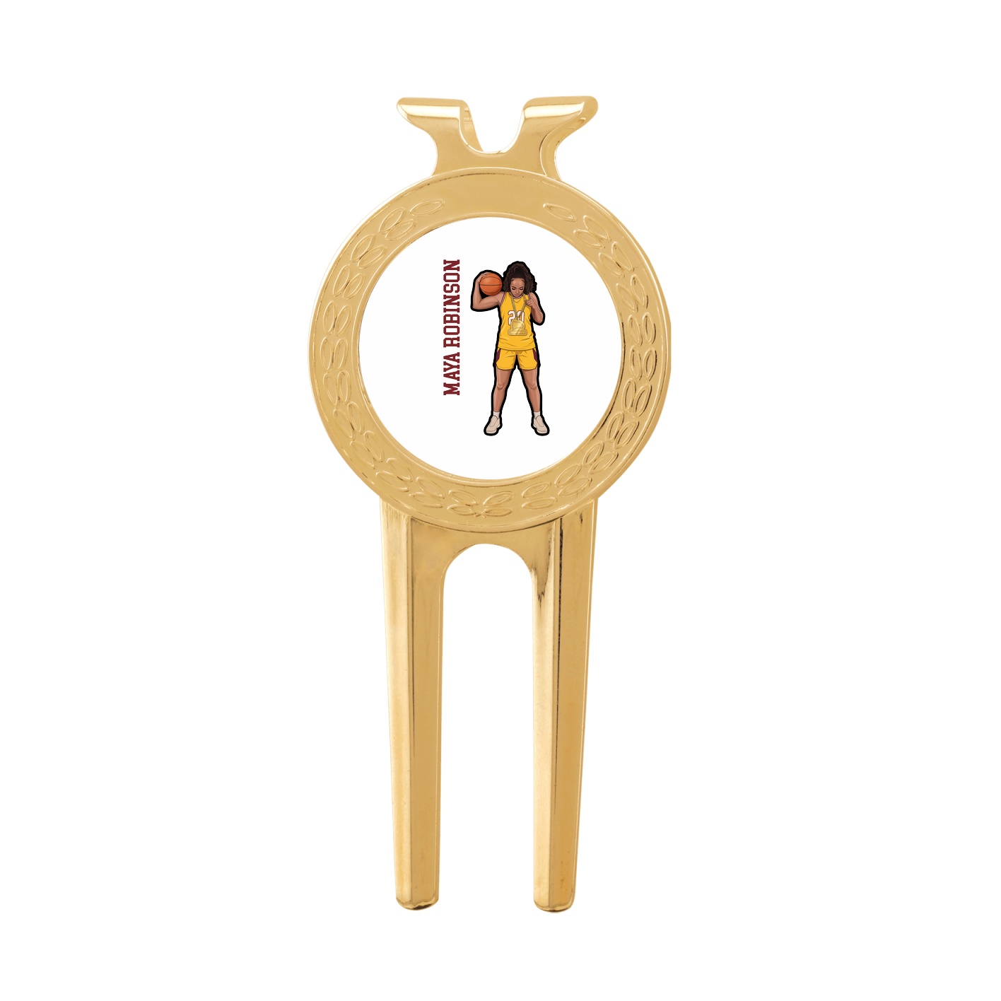 Divot Tool with Ball Marker — Name Vertical in Classic