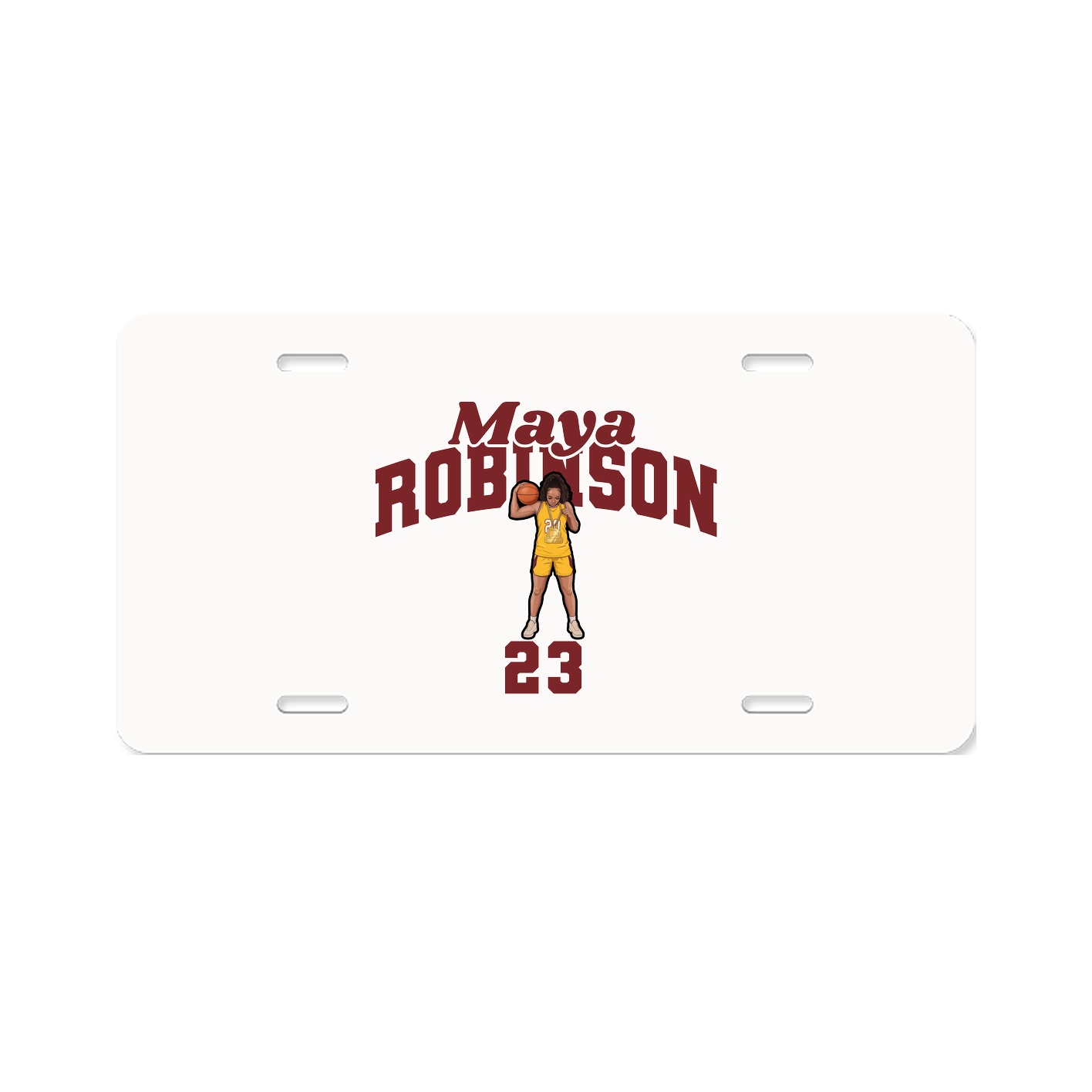 License Plate — Signature Arch in Classic