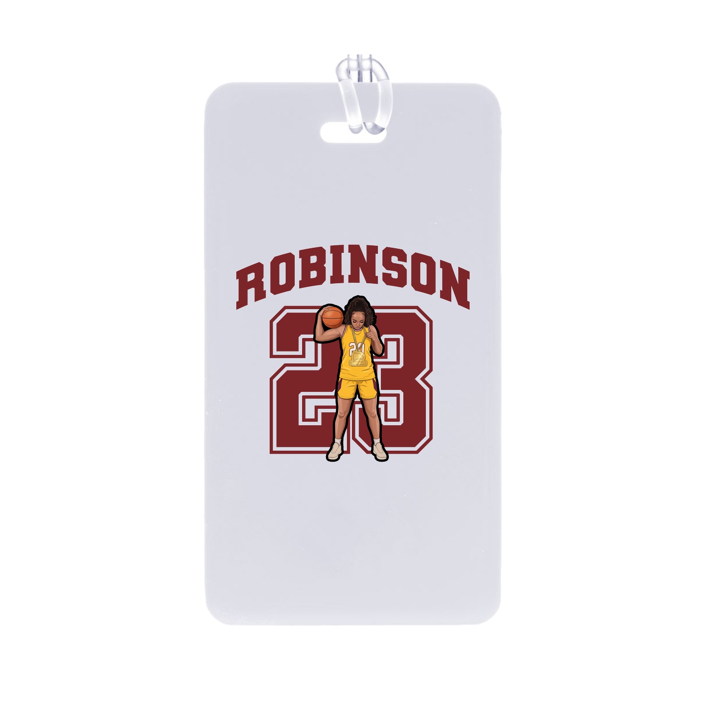 Bag Tag — Number in Classic