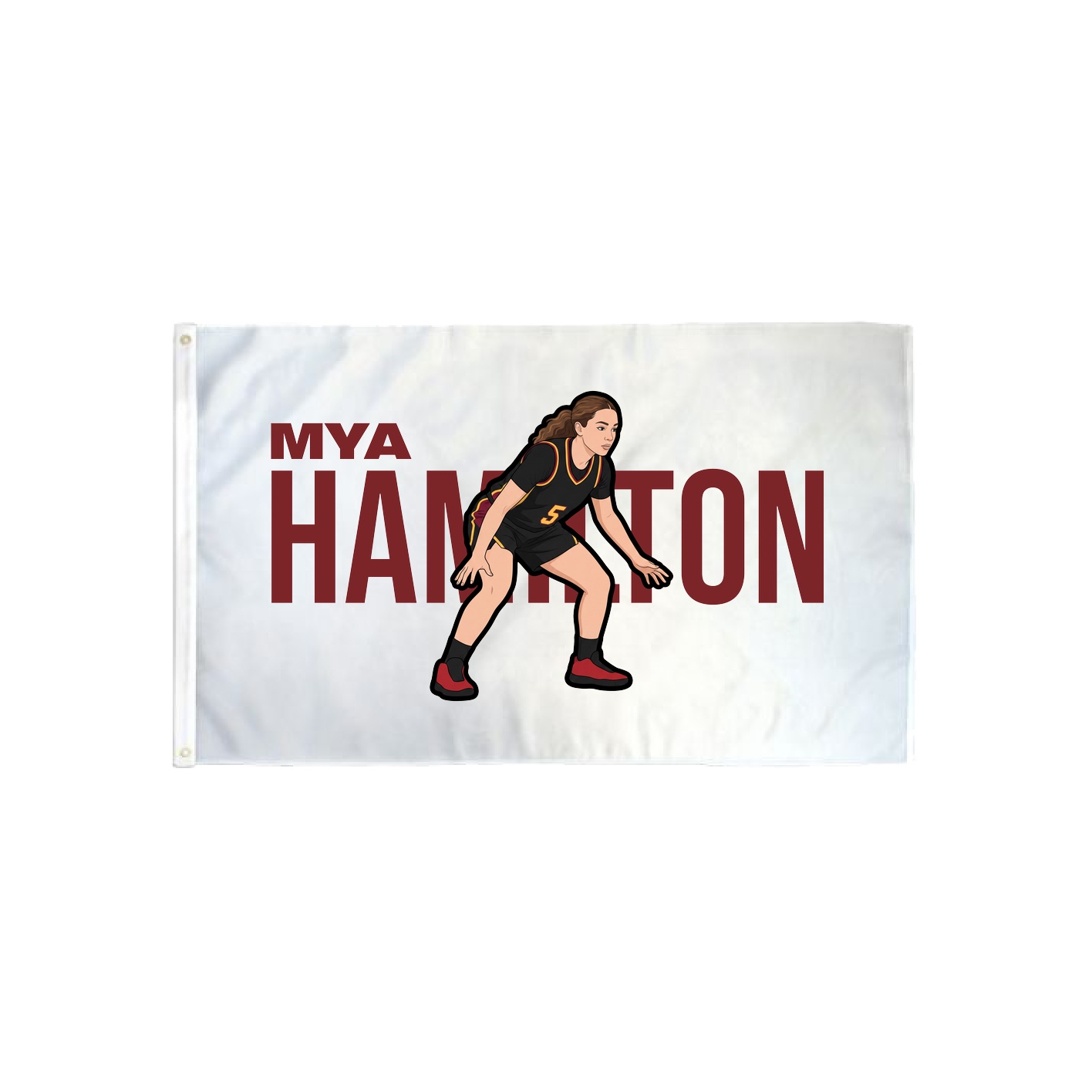 3x5 Flag — Player Name in Classic