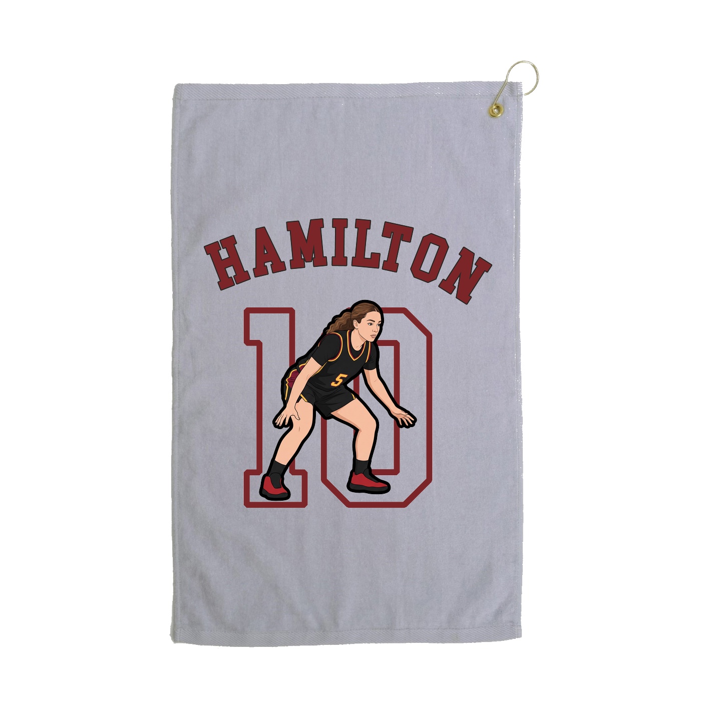 Golf Towel — Shirsey Arch in Grey