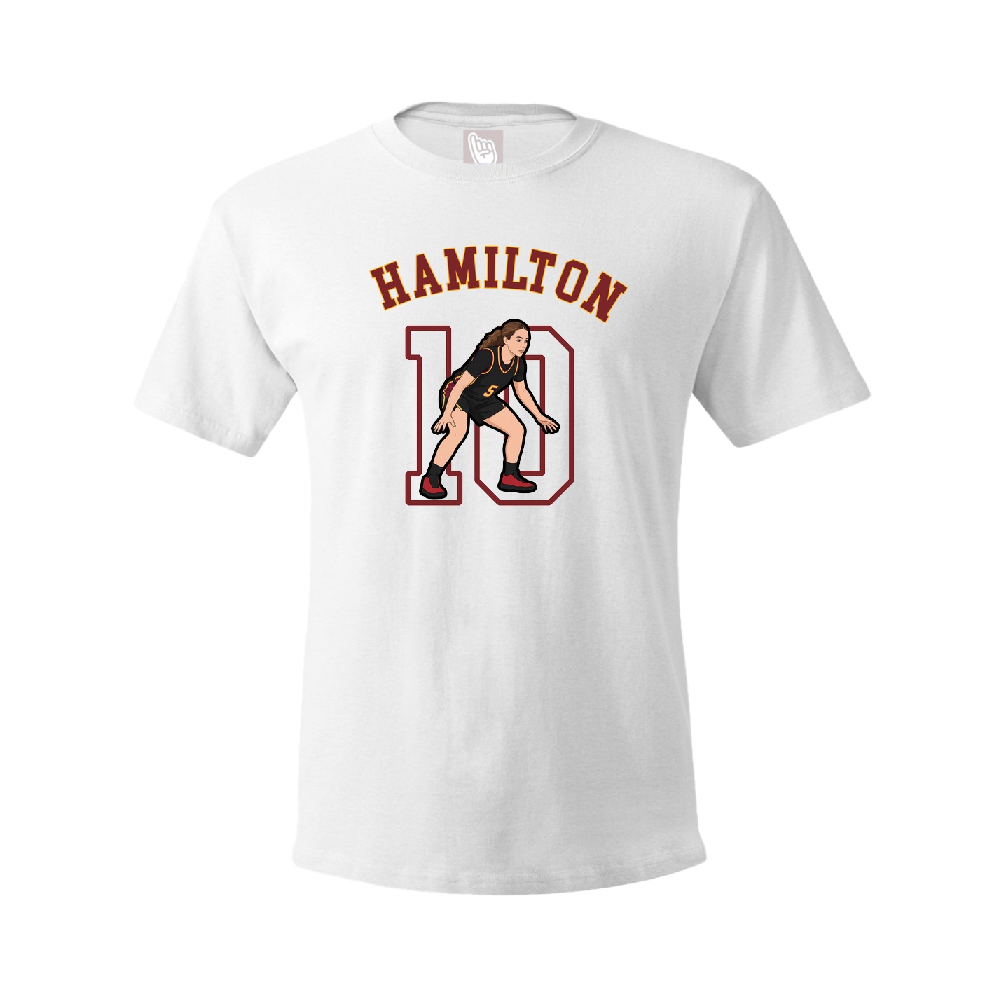 Youth Tee — Shirsey Arch in White