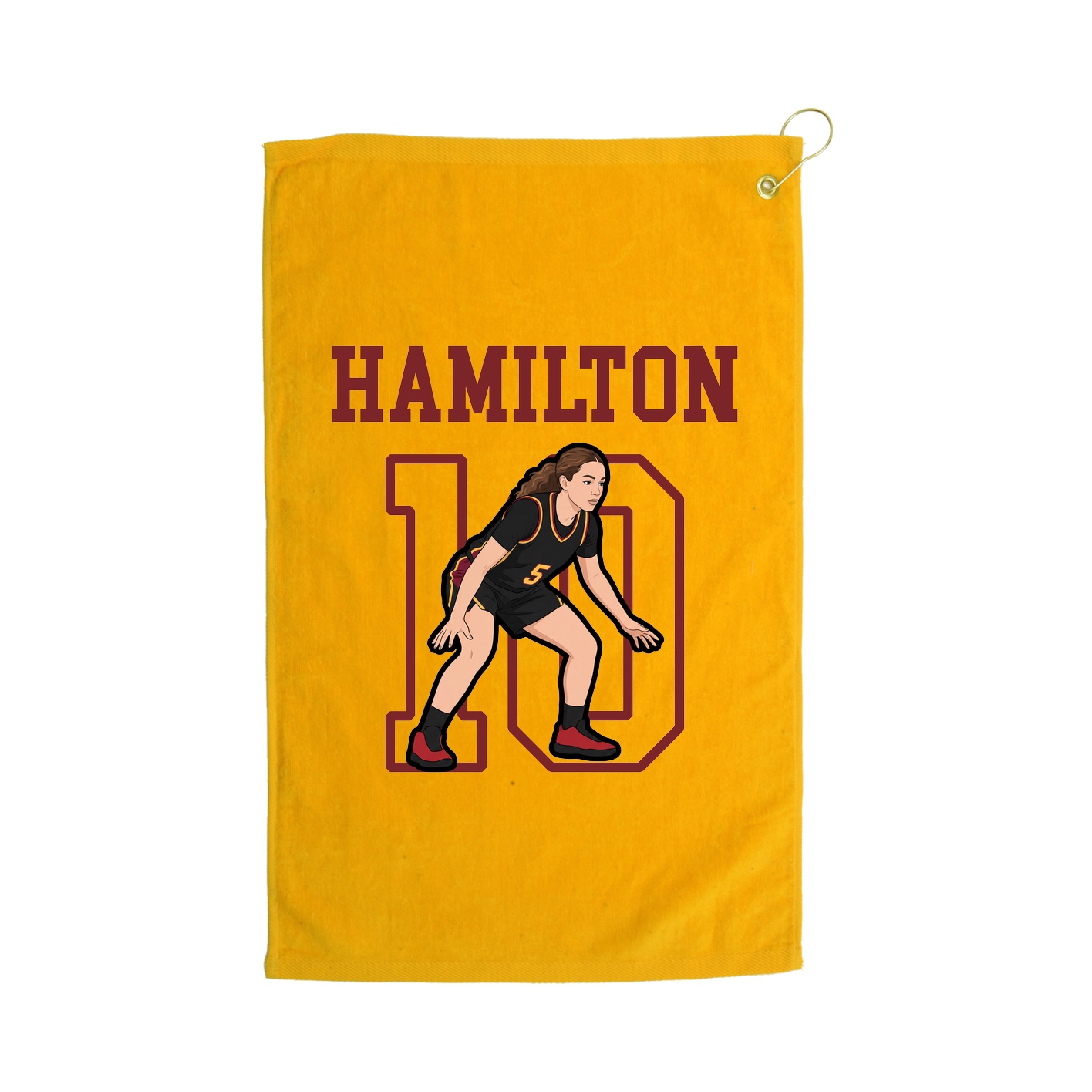 Golf Towel — Shirsey in Gold