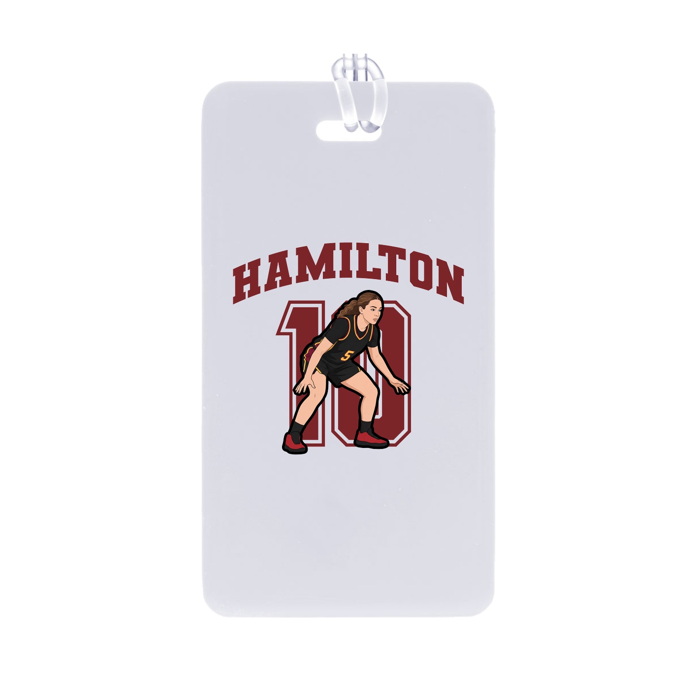 Bag Tag — Number in Classic