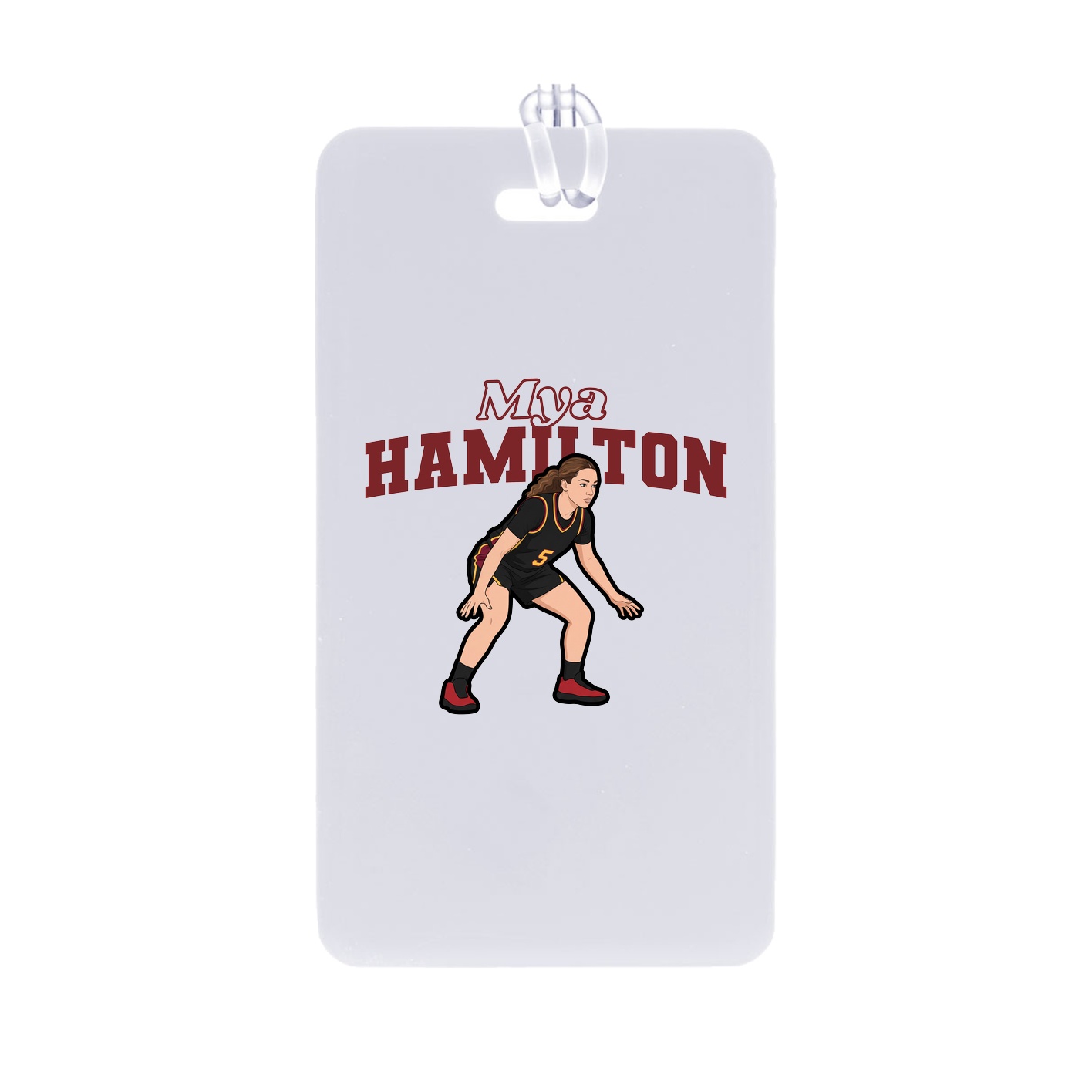 Bag Tag — Name Arch in Classic