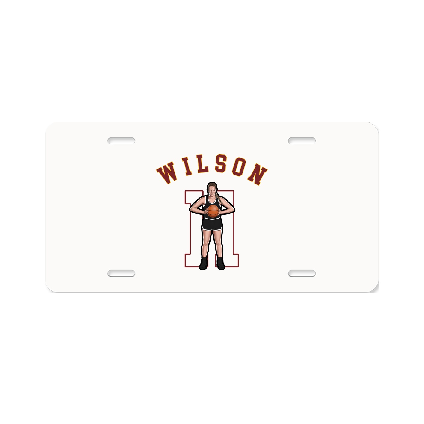 License Plate — Shirsey Arch in Classic