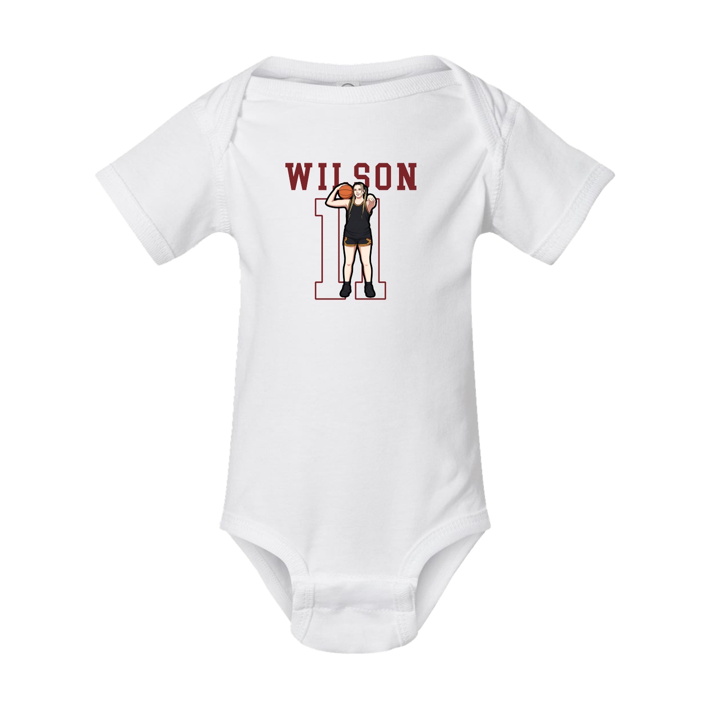 Baby Onesie — Shirsey in White
