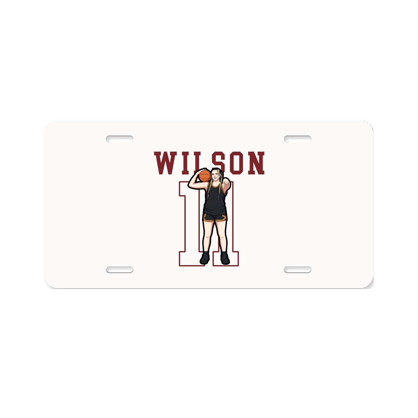 License Plate — Shirsey in Classic