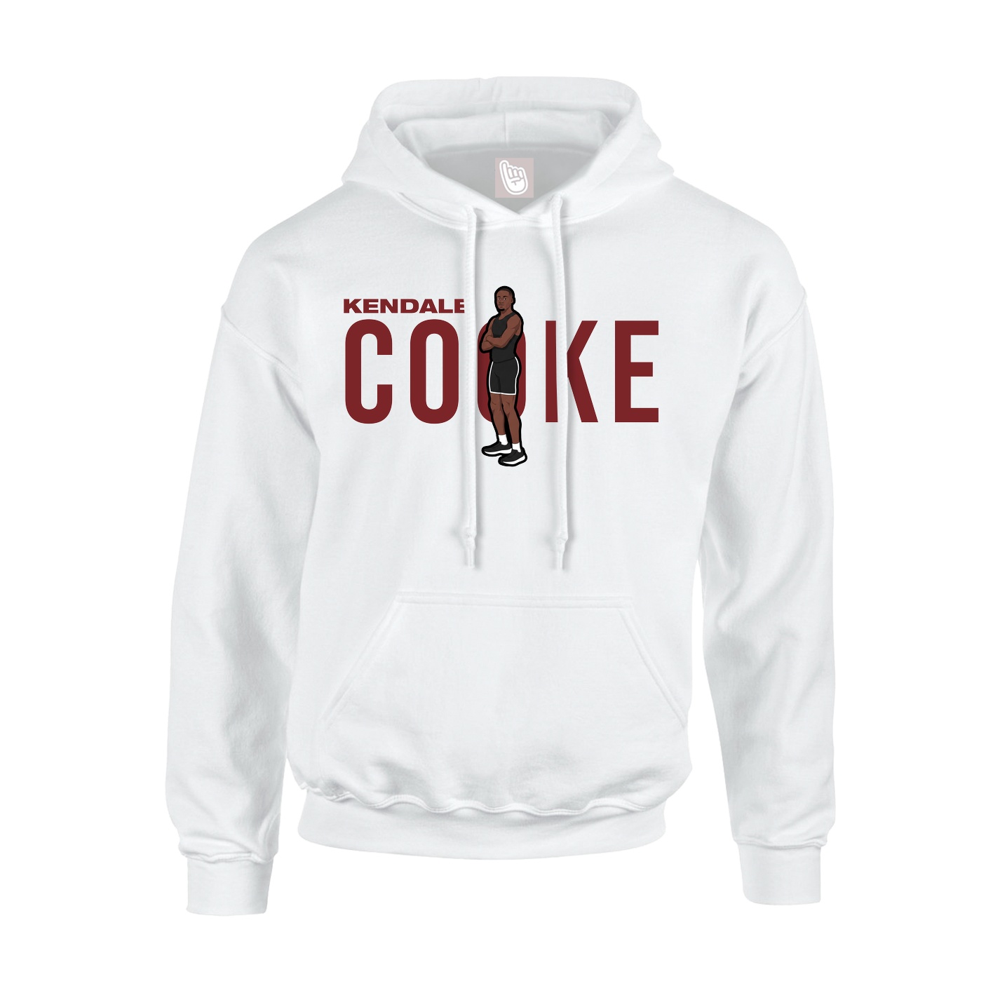 Hoodie — Player Name in White