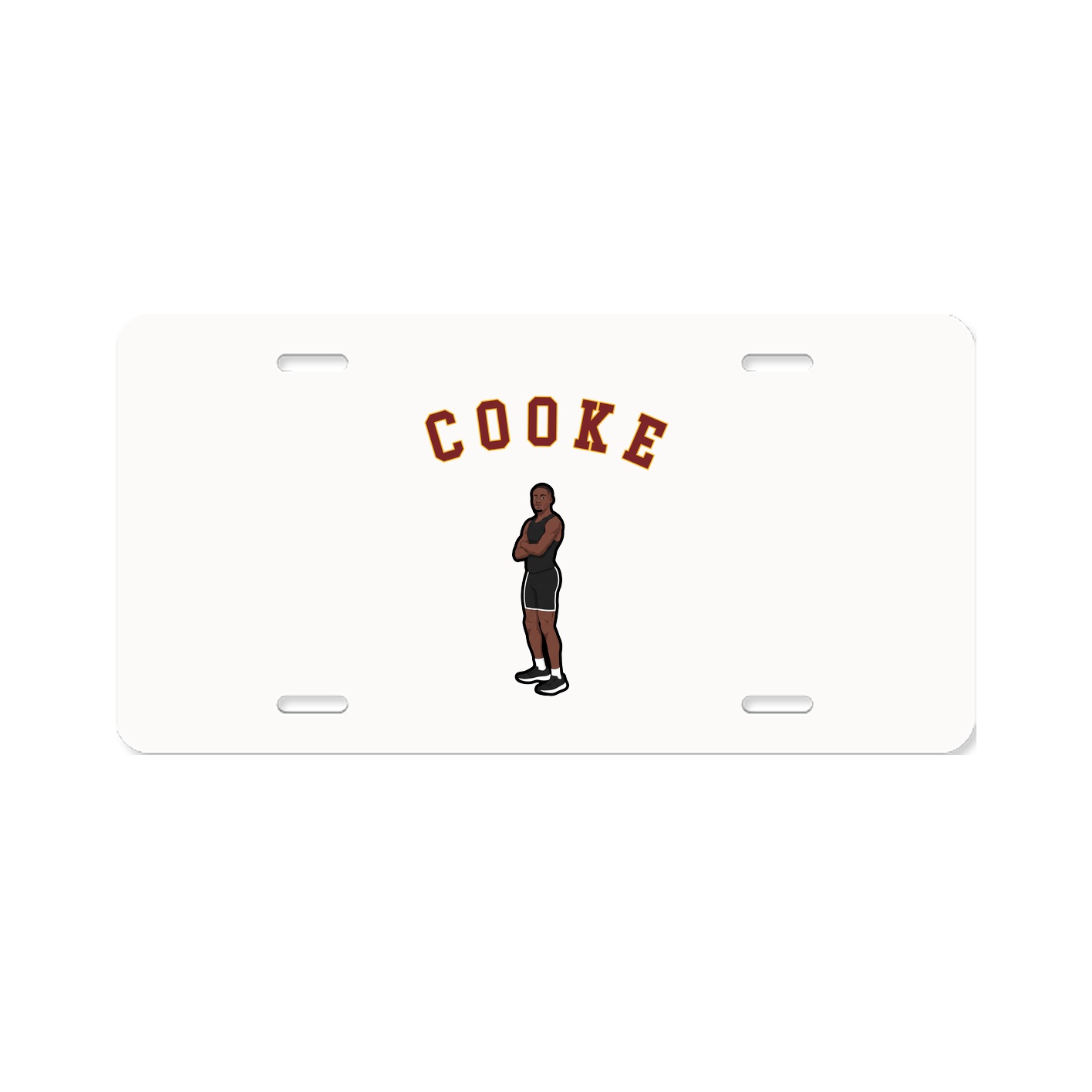 License Plate — Shirsey Arch in Classic
