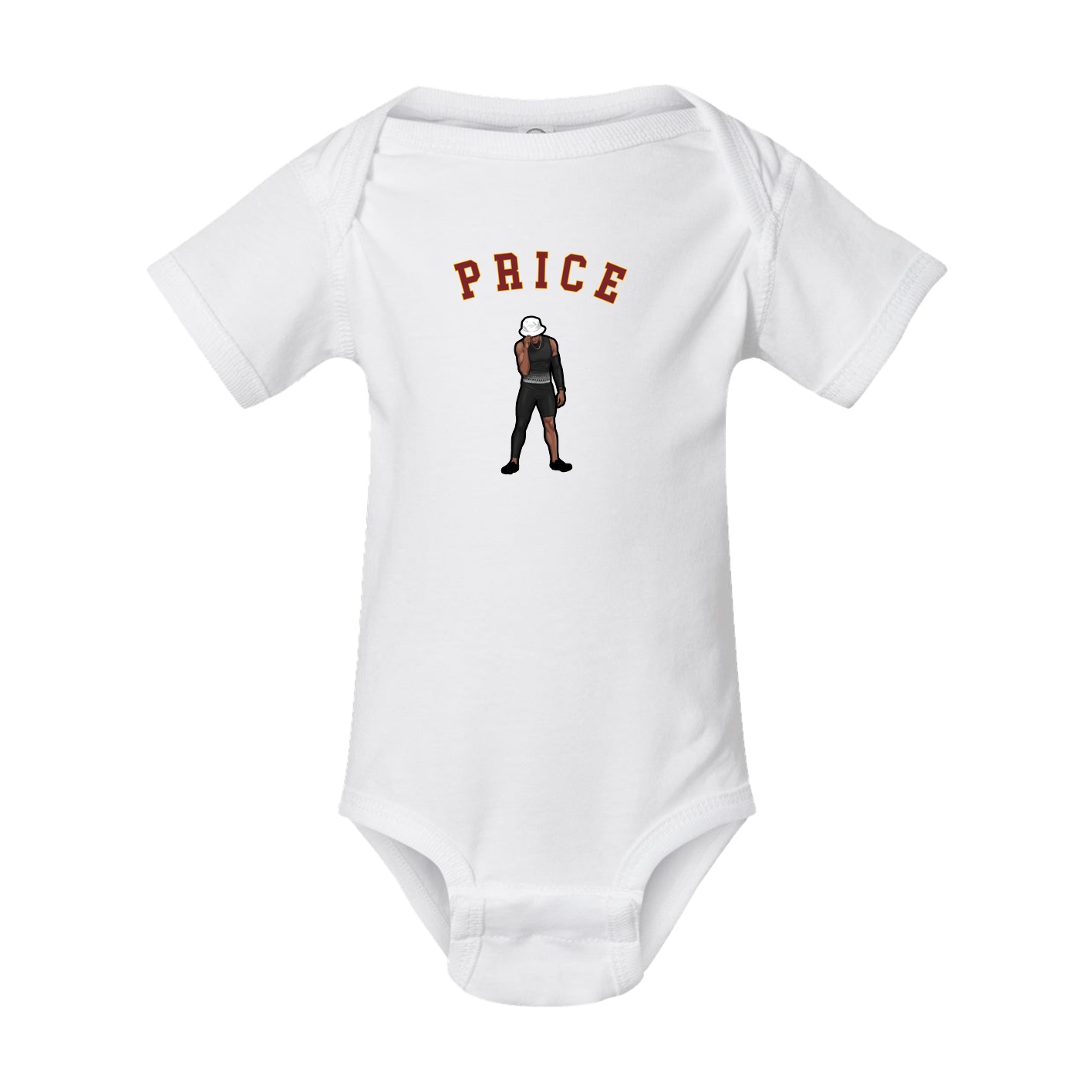 Baby Onesie — Shirsey Arch in White