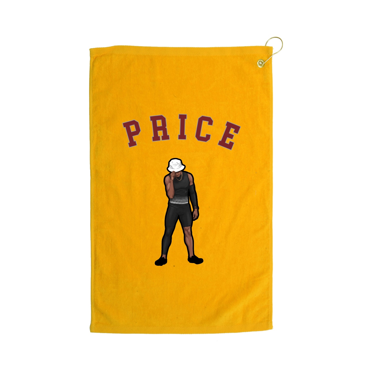 Golf Towel — Shirsey Arch in Gold