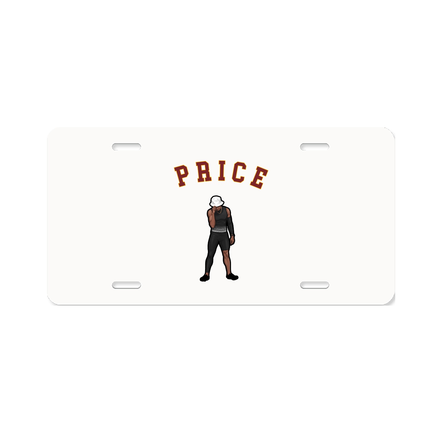 License Plate — Shirsey Arch in Classic