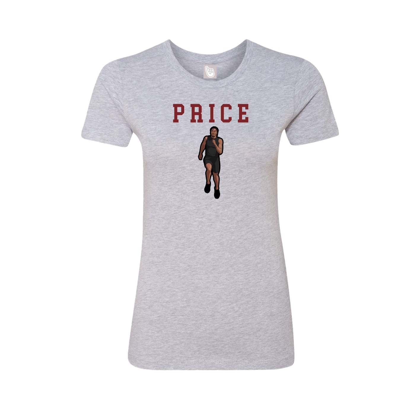Fitted Women's Tee — Shirsey in Grey