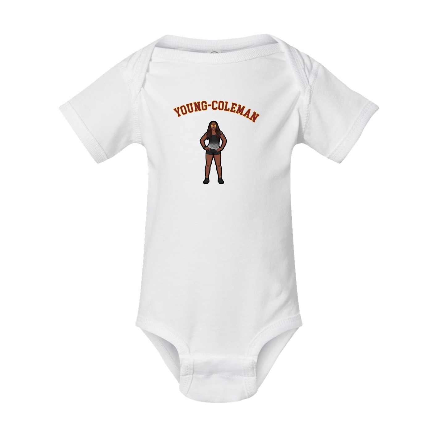 Baby Onesie — Shirsey Arch in White