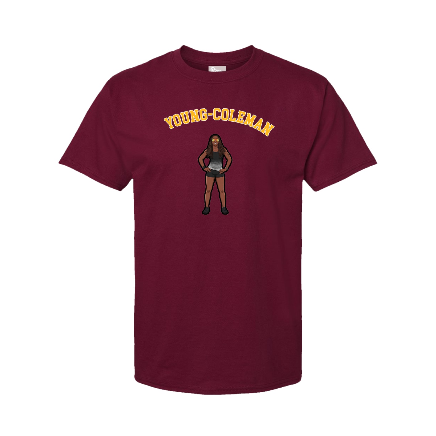 Youth Tee — Shirsey Arch in Cardinal