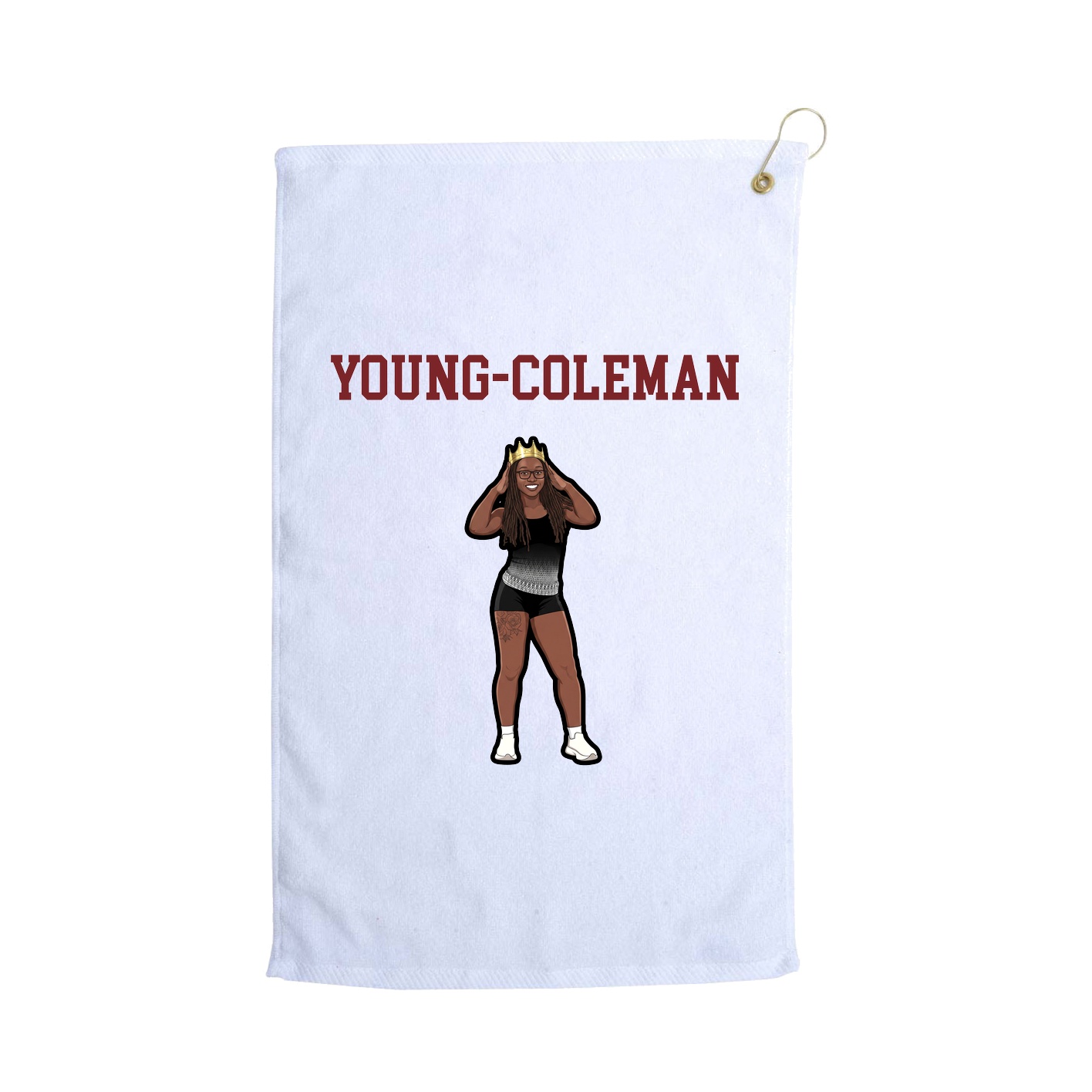 Golf Towel — Shirsey in White