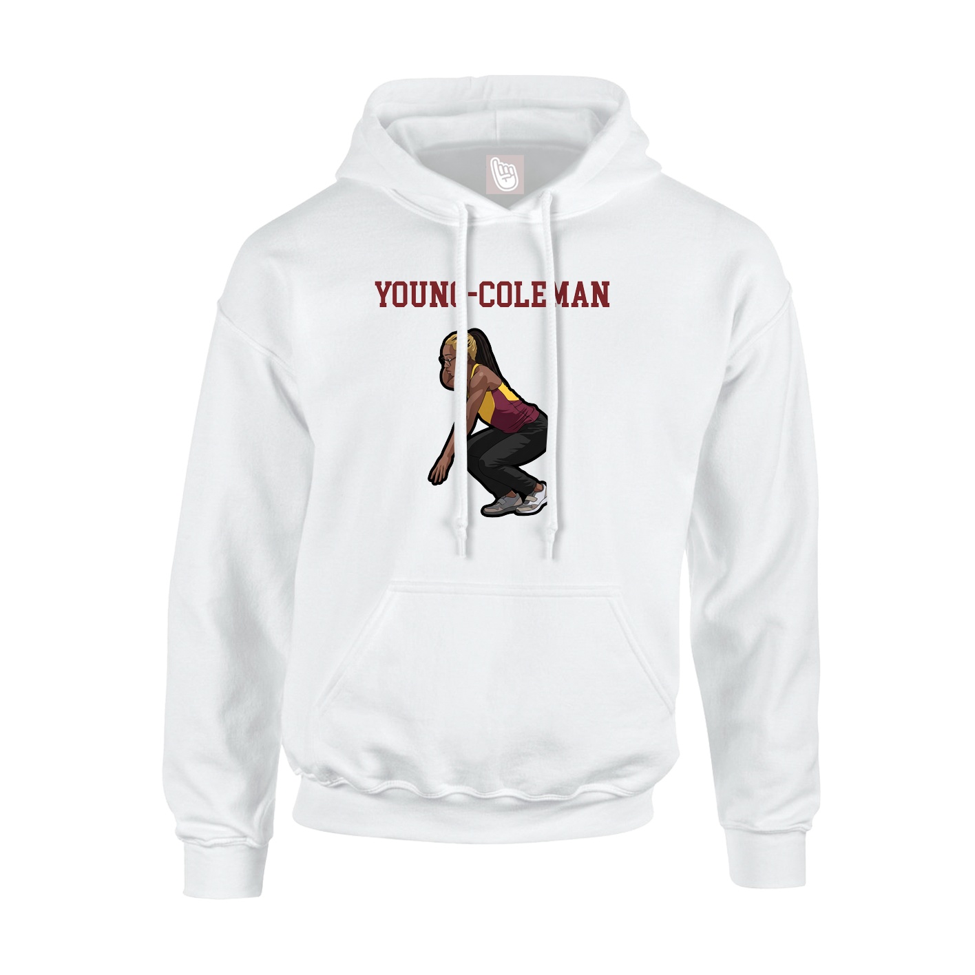 Youth Hoodie — Shirsey in White