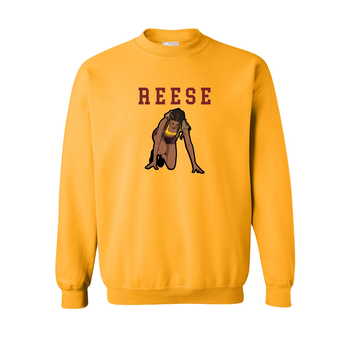 Fleece Crew — Shirsey in Gold