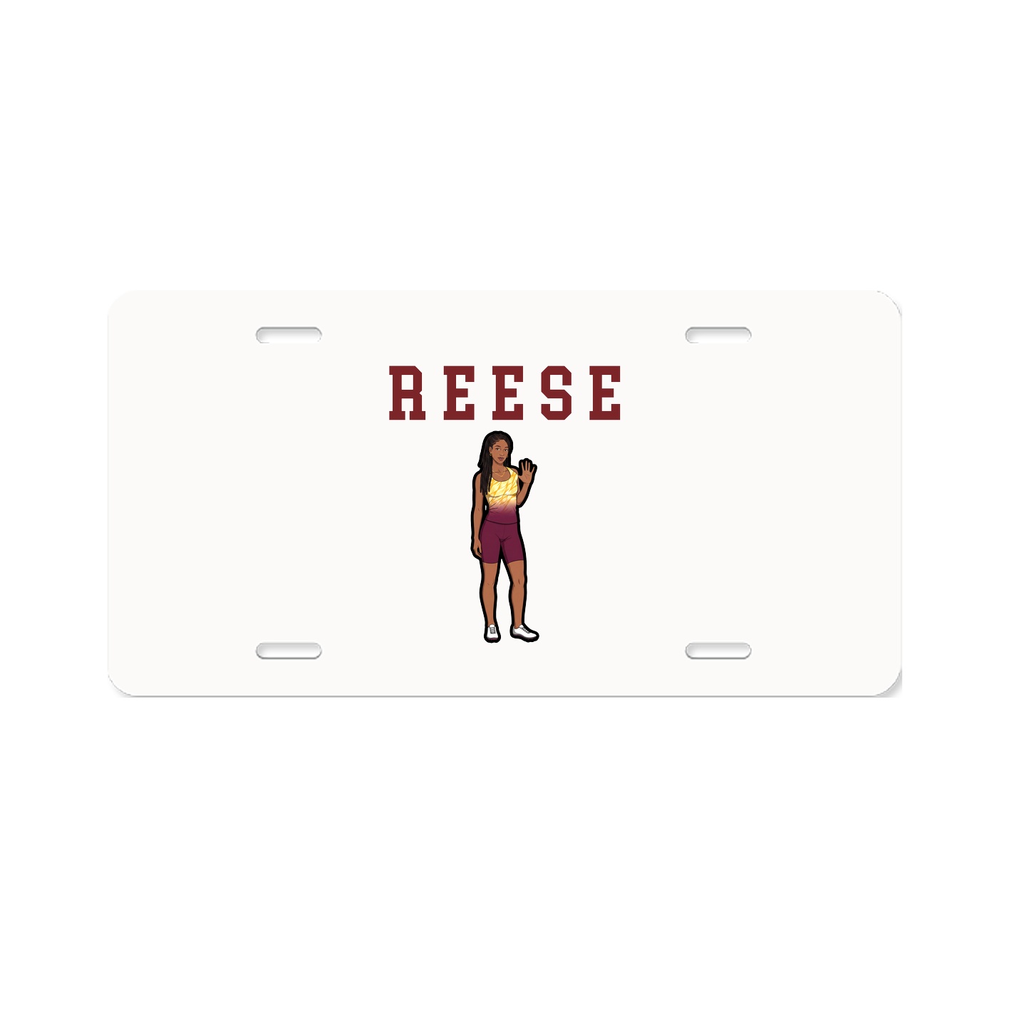 License Plate — Shirsey in Classic