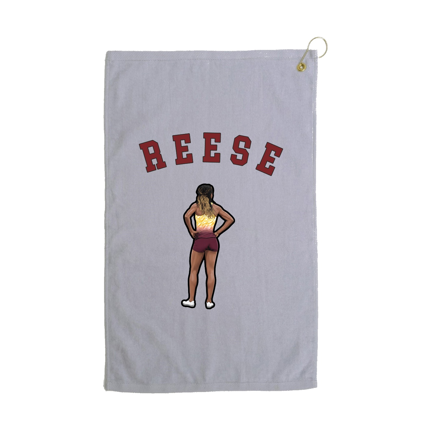 Golf Towel — Shirsey Arch in Grey
