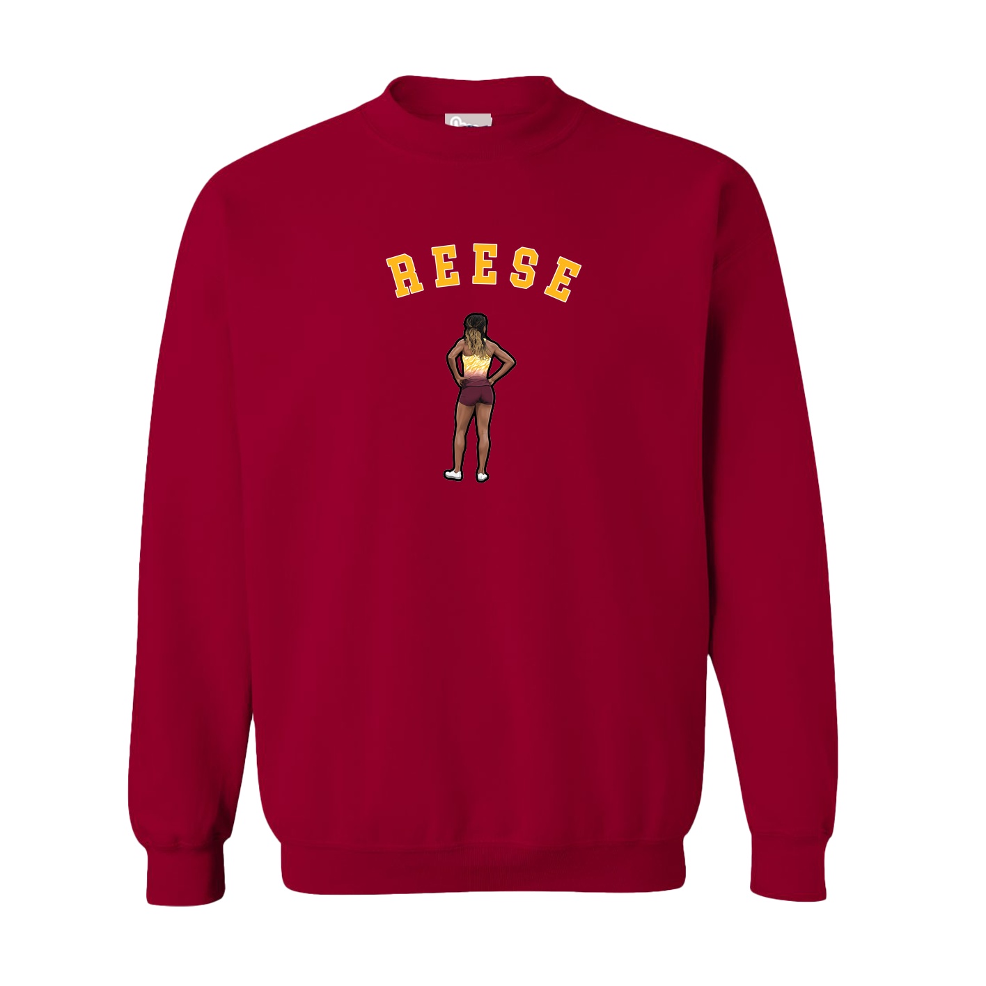 Fleece Crew — Shirsey Arch in Cardinal