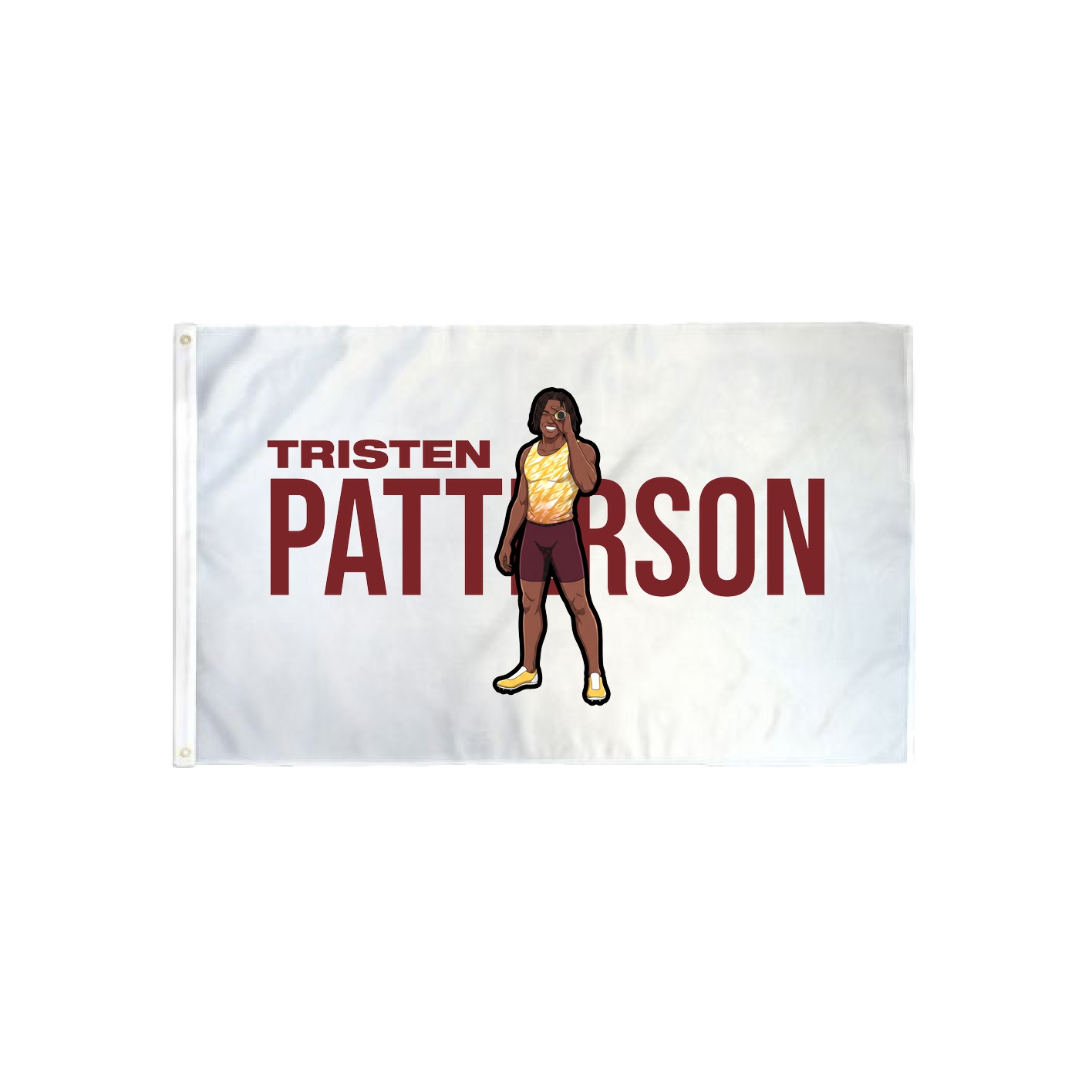 3x5 Flag — Player Name in Classic