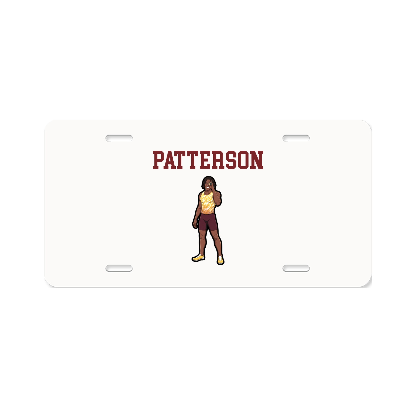 License Plate — Shirsey in Classic