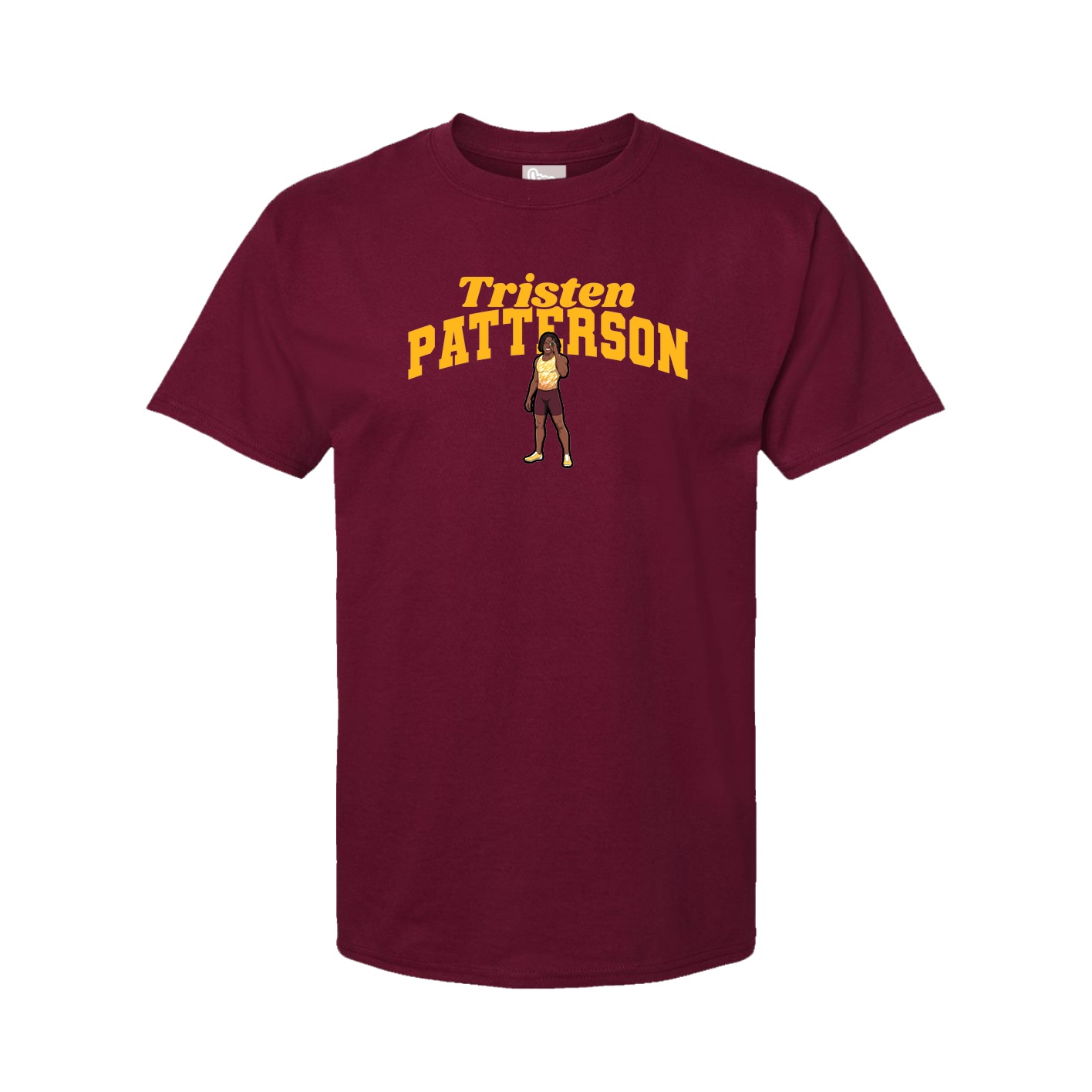 Youth Tee — Signature Arch in Cardinal