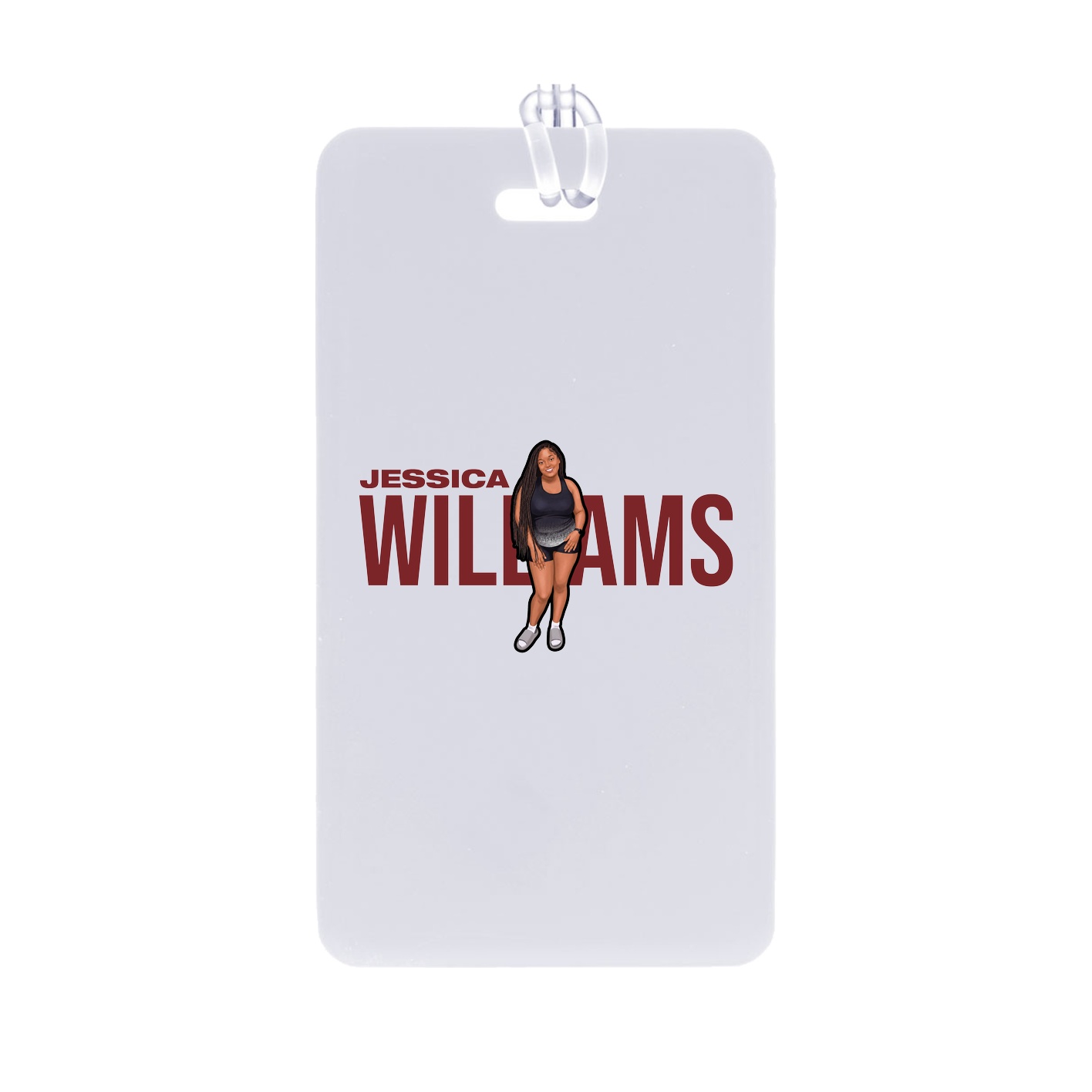 Bag Tag — Player Name in Classic