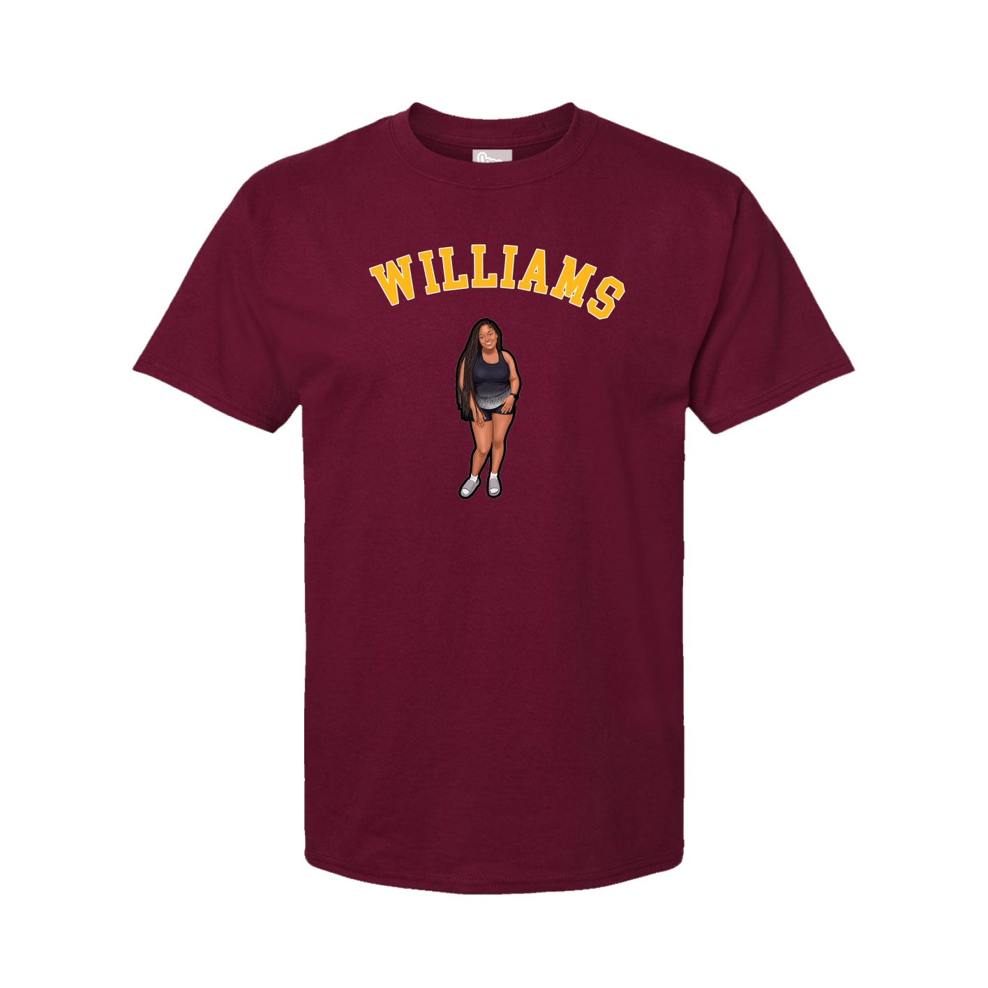 Youth Tee — Shirsey Arch in Cardinal