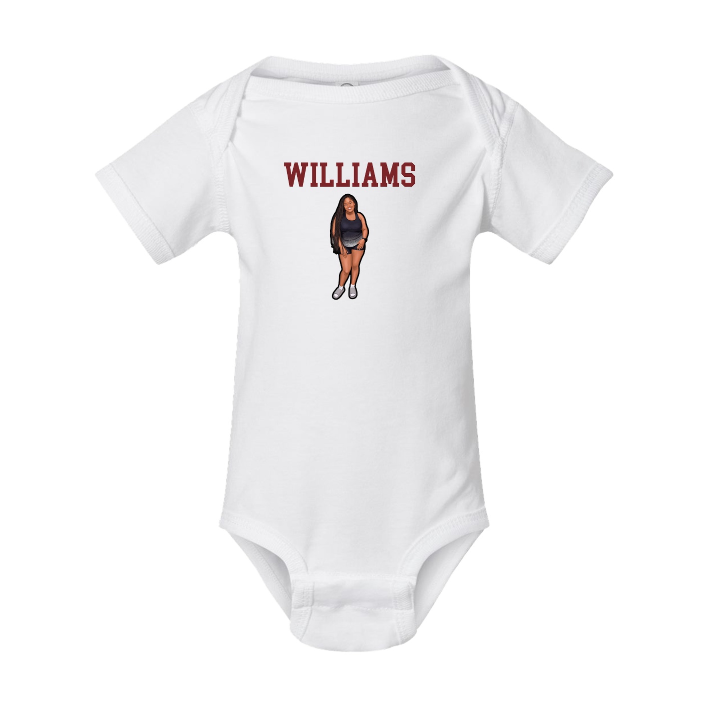 Baby Onesie — Shirsey in White