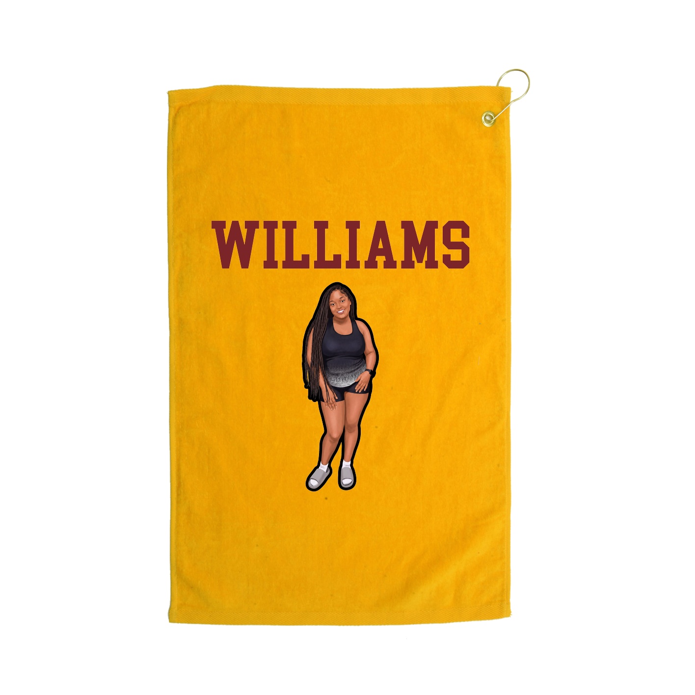 Golf Towel — Shirsey in Gold